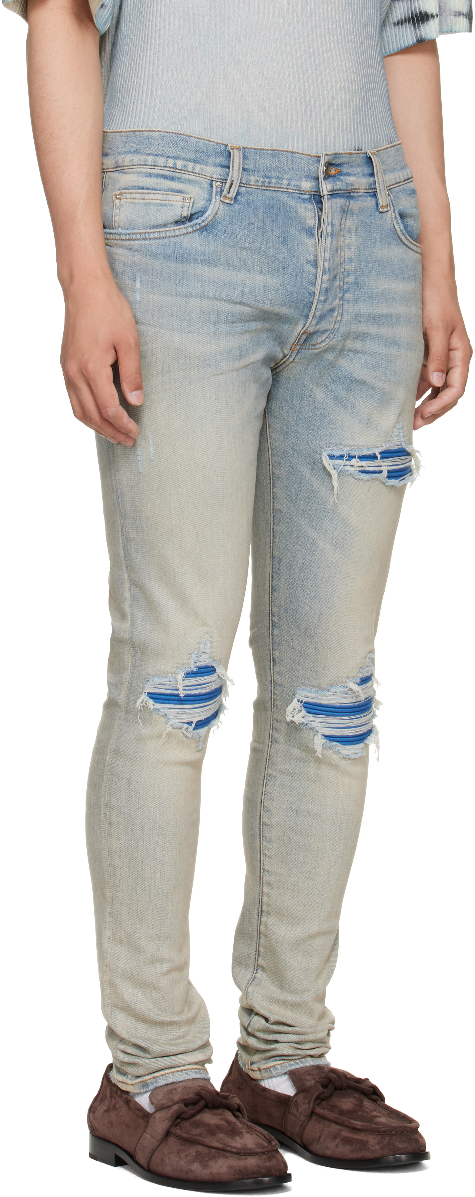 AMIRI - Jean MX1 bleu