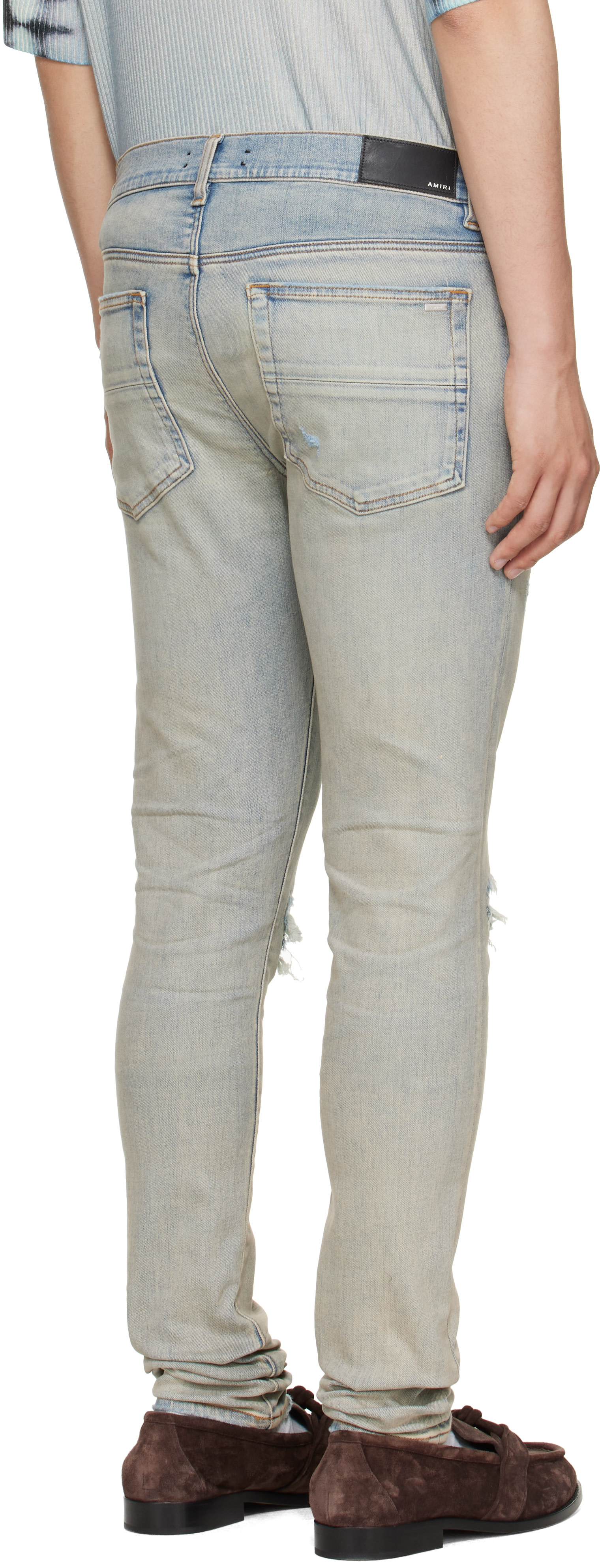 AMIRI - Jean MX1 bleu
