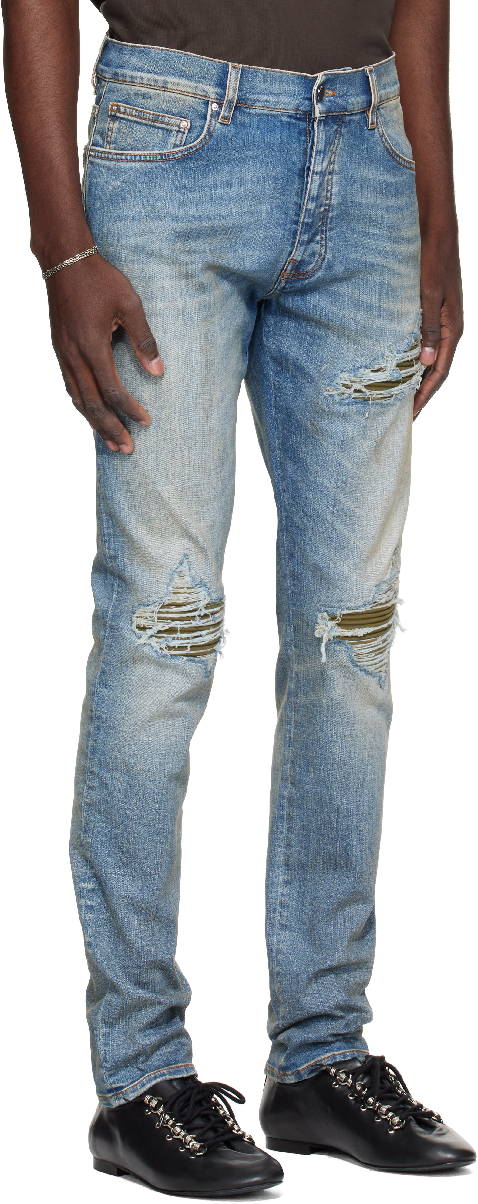 AMIRI - Jean MX1 bleu