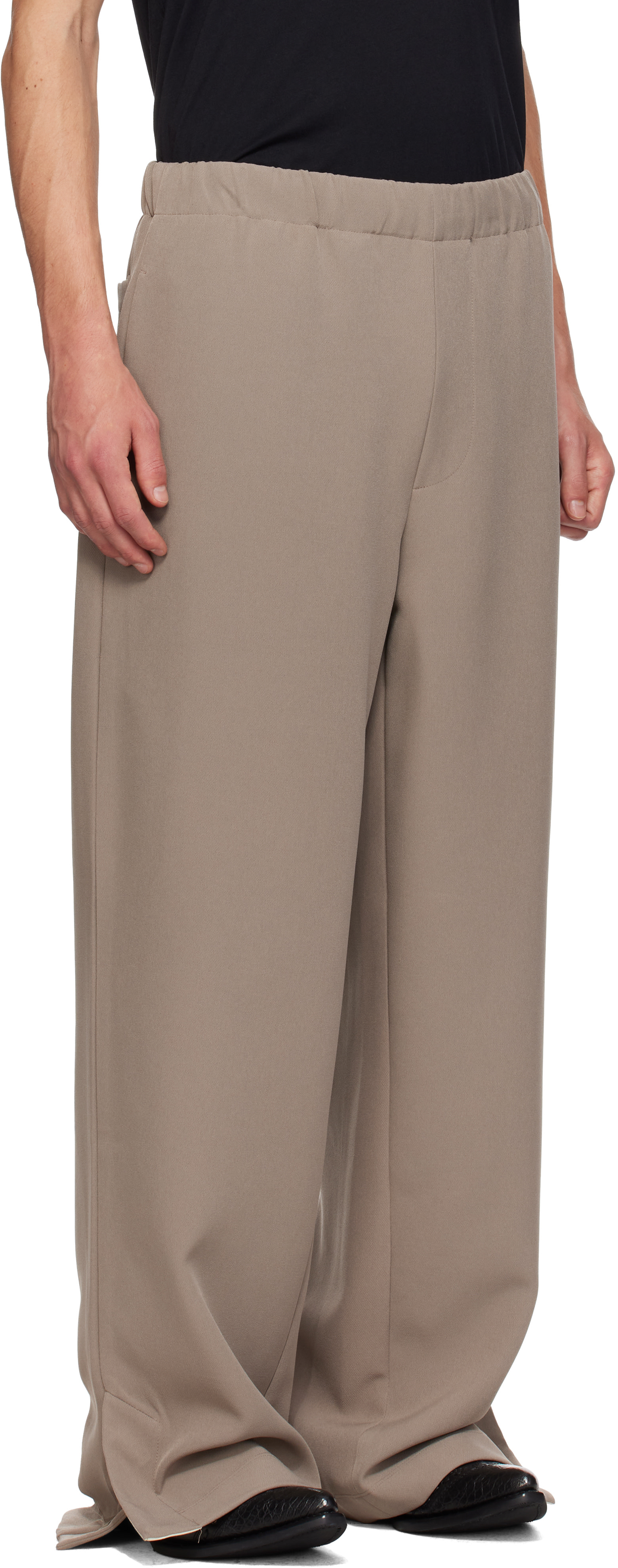AMIRI - Beige 'Amiri' Patch Caddy Sweatpants