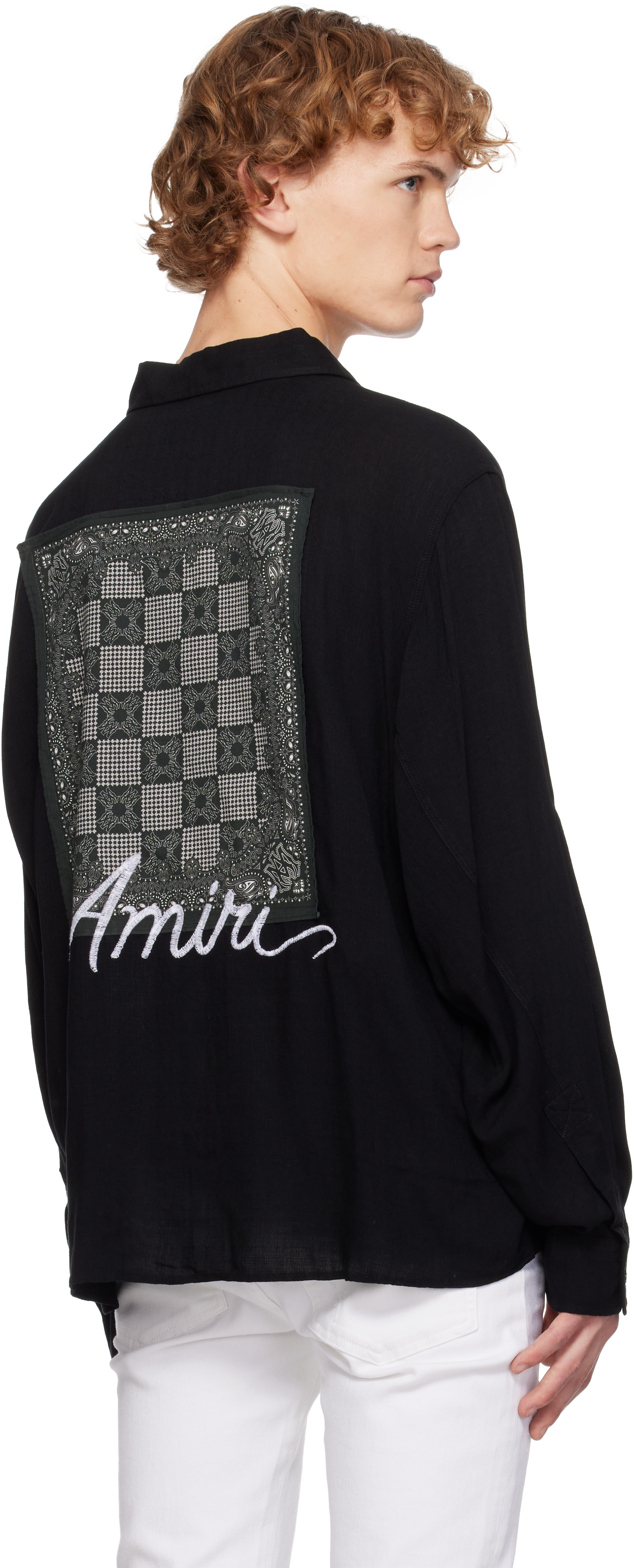AMIRI - ブラック MA Check シャツ