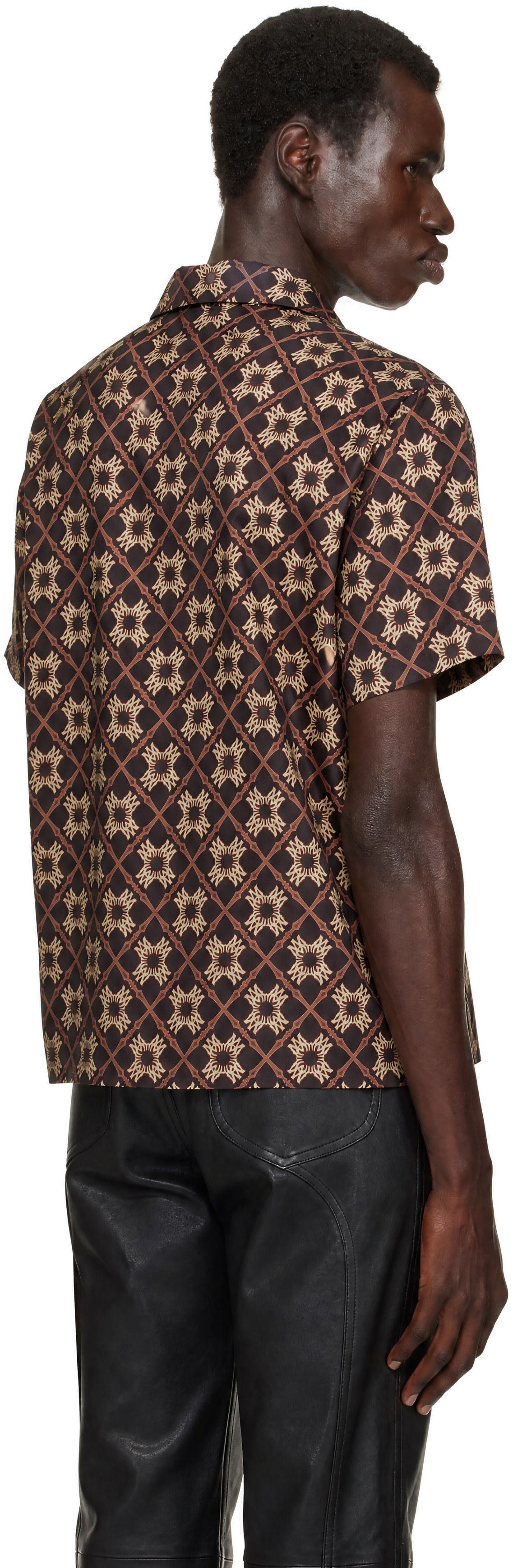 AMIRI - Brown MA Quad Camp Shirt