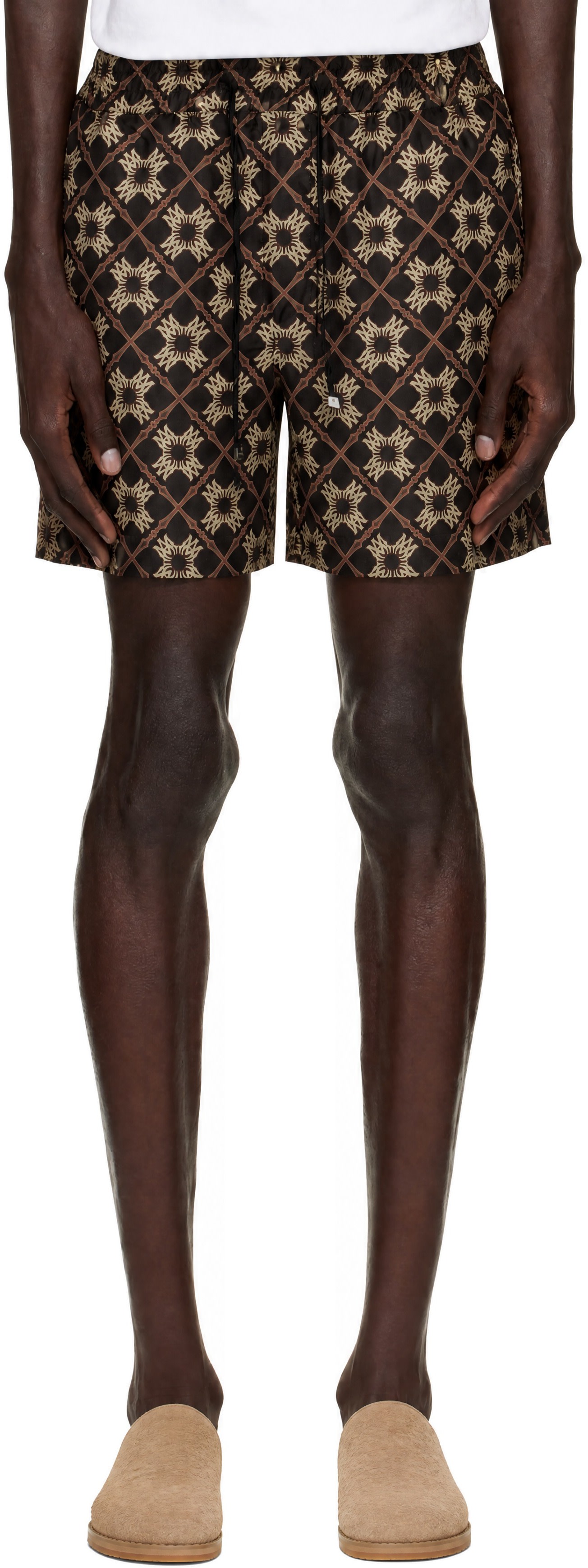 AMIRI - Brown MA Quad Pull On Shorts