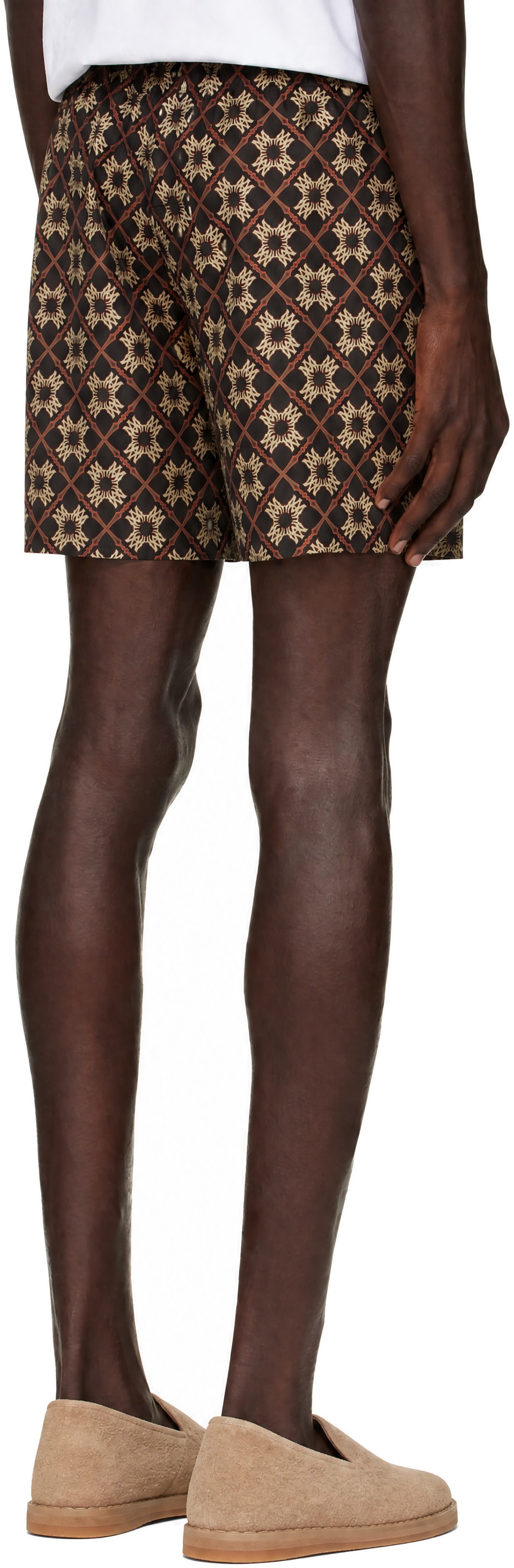 AMIRI - Brown MA Quad Pull On Shorts