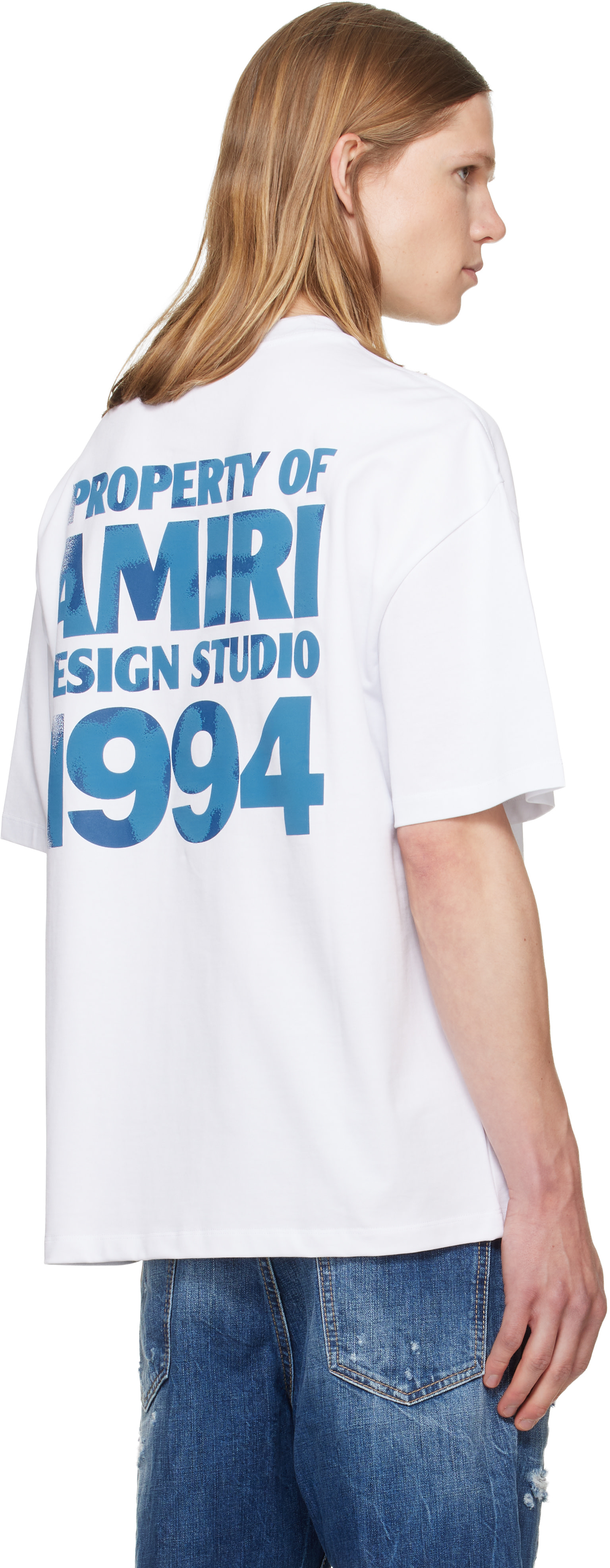 AMIRI: ホワイト 'AMIRI 1994' Skate Tシャツ | SSENSE 日本