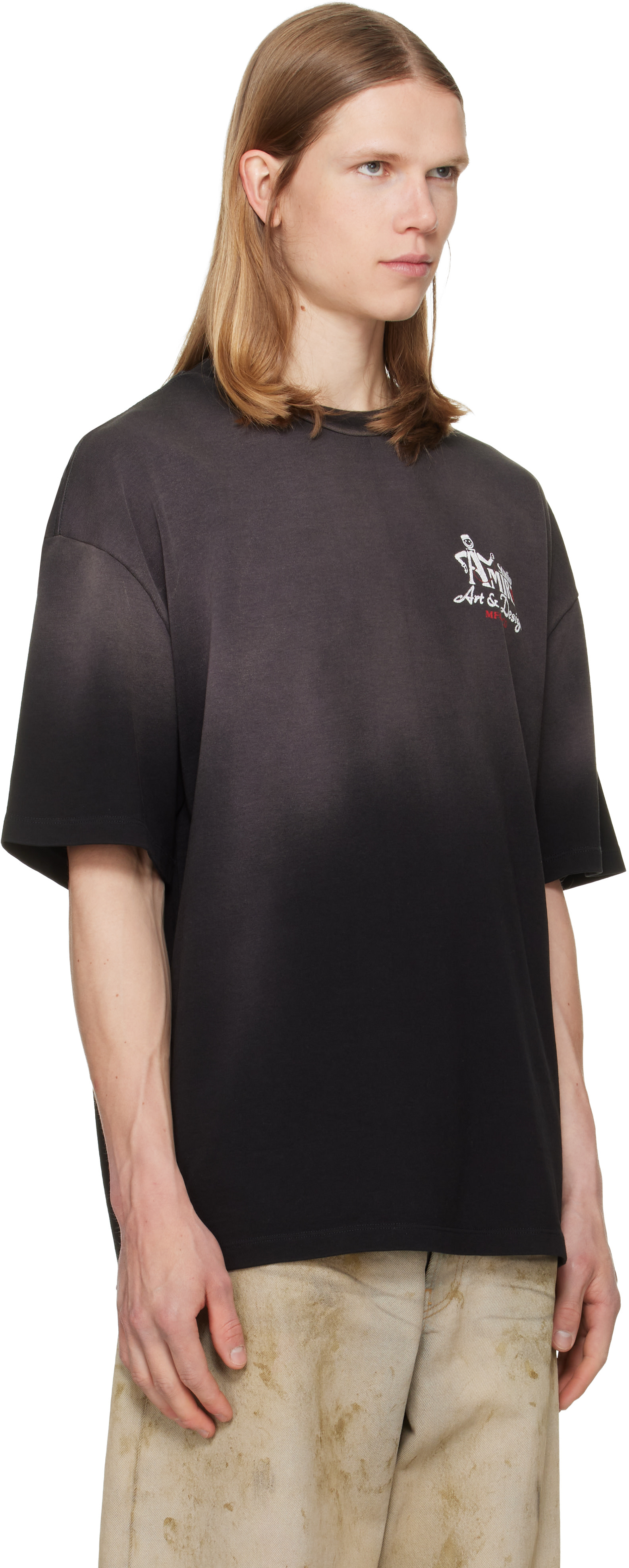 AMIRI: ブラック 'AMIRI Studio' Skate Tシャツ | SSENSE 日本