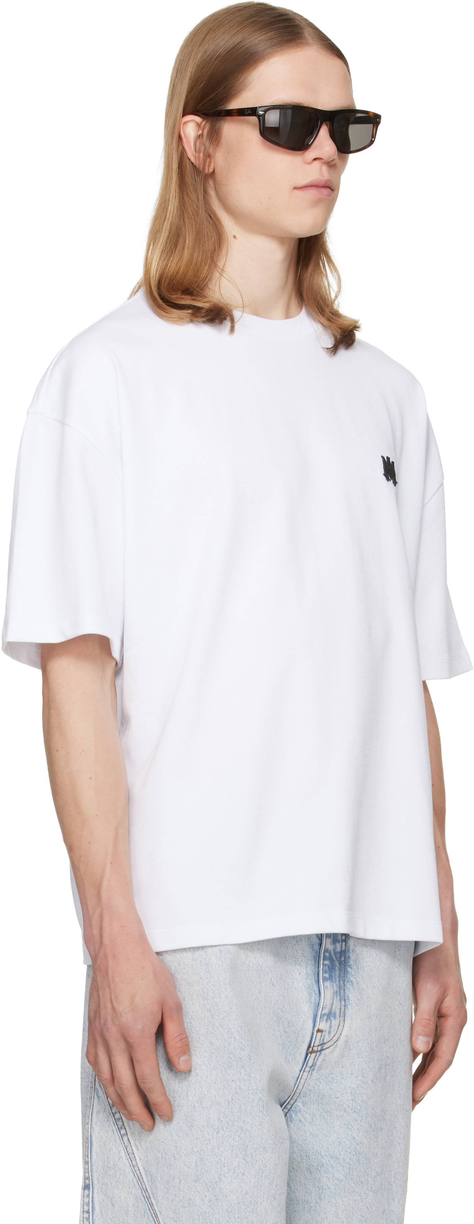 AMIRI - White MA Skater T-shirt