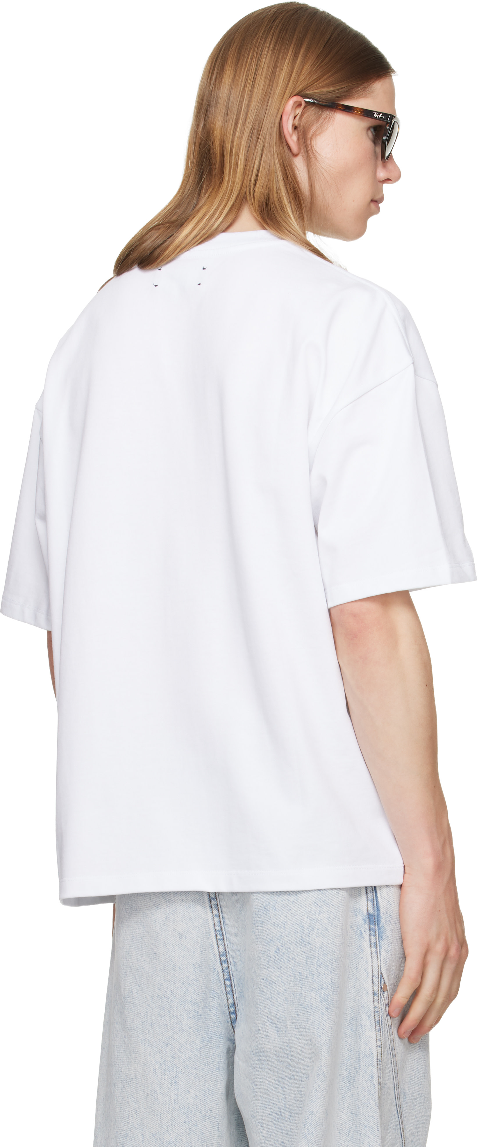 AMIRI - White MA Skater T-shirt