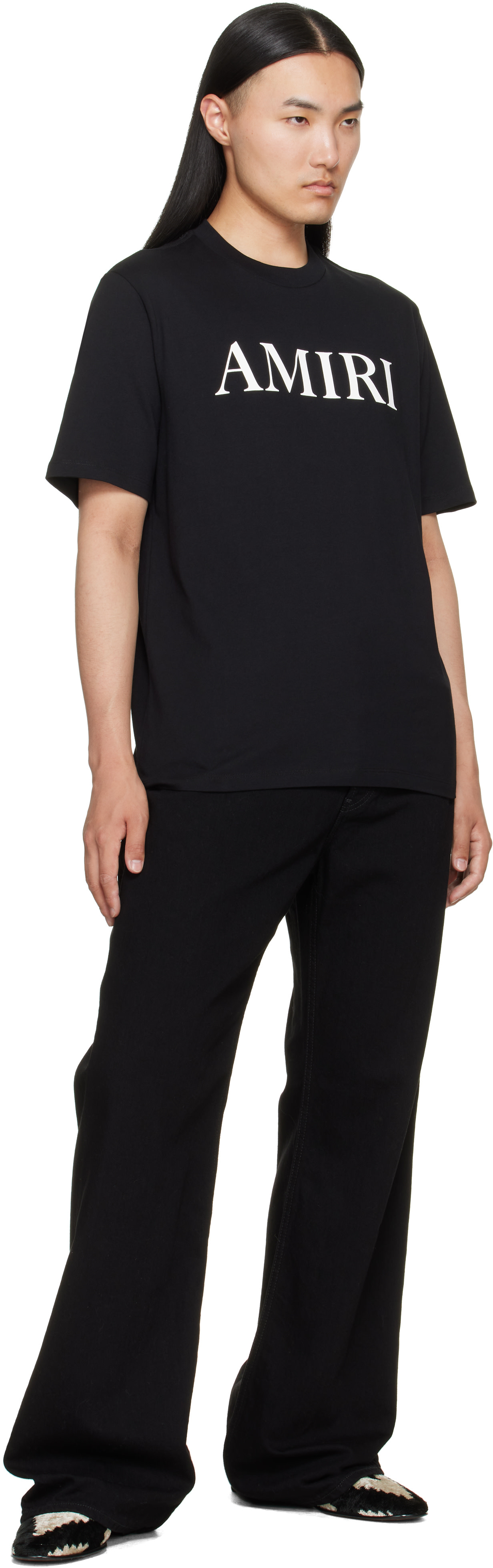 AMIRI - T-shirt noir à logo - Core