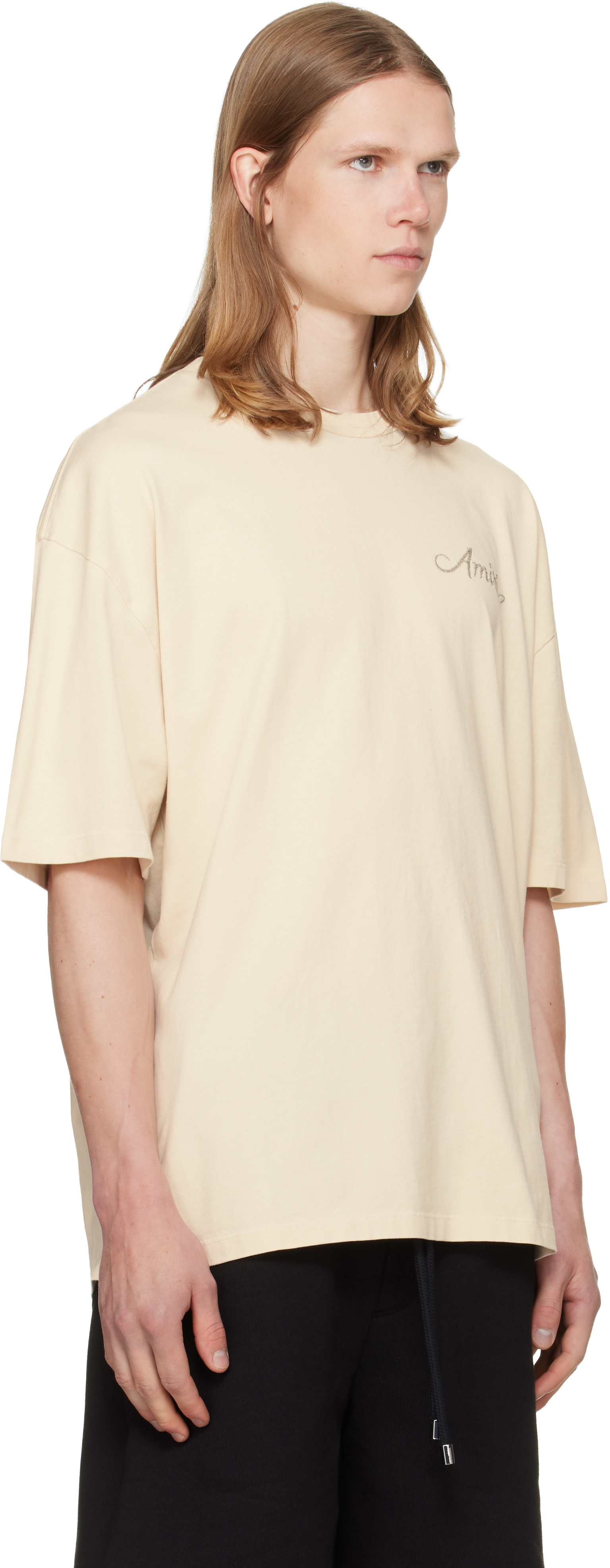 AMIRI - Off-White MA Check Patch Skate T-shirt