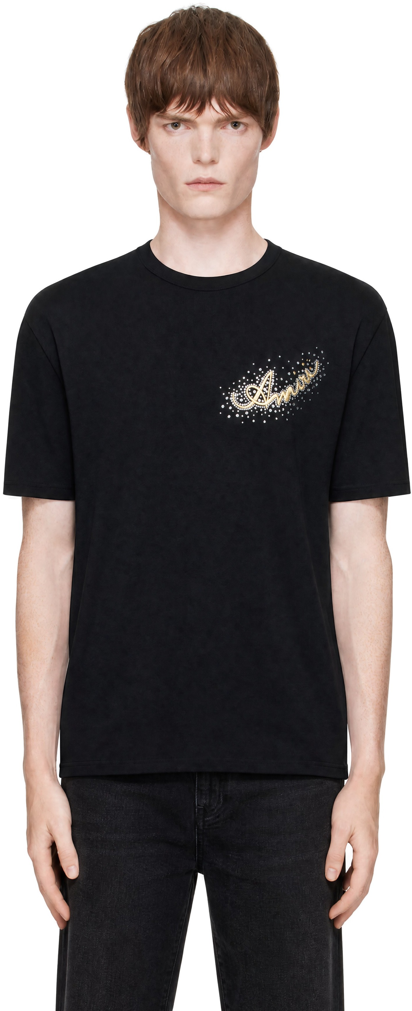 AMIRI - Black 'AMIRI Eagle' Oversized T-shirt