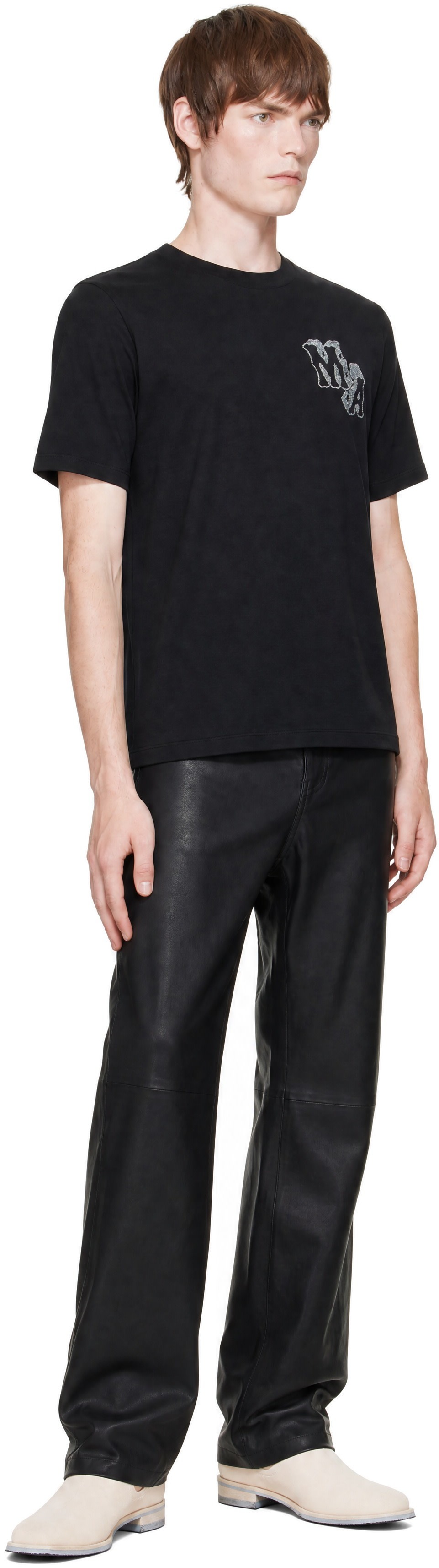 AMIRI - T-shirt noir à logo