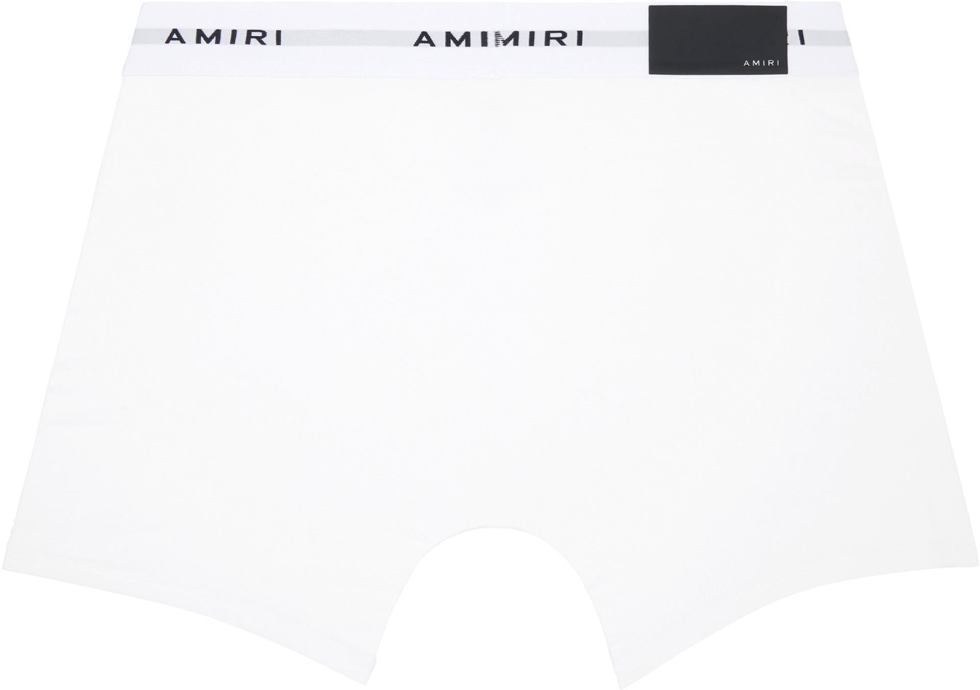 AMIRI - Ensemble de deux slips blancs à logos