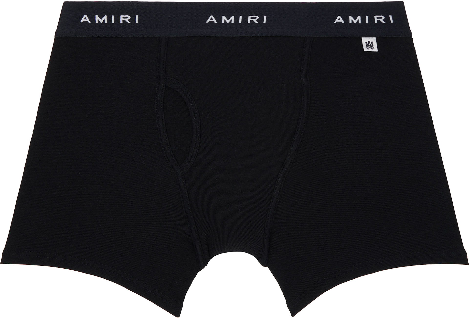 AMIRI - Ensemble de deux slips noirs à logos