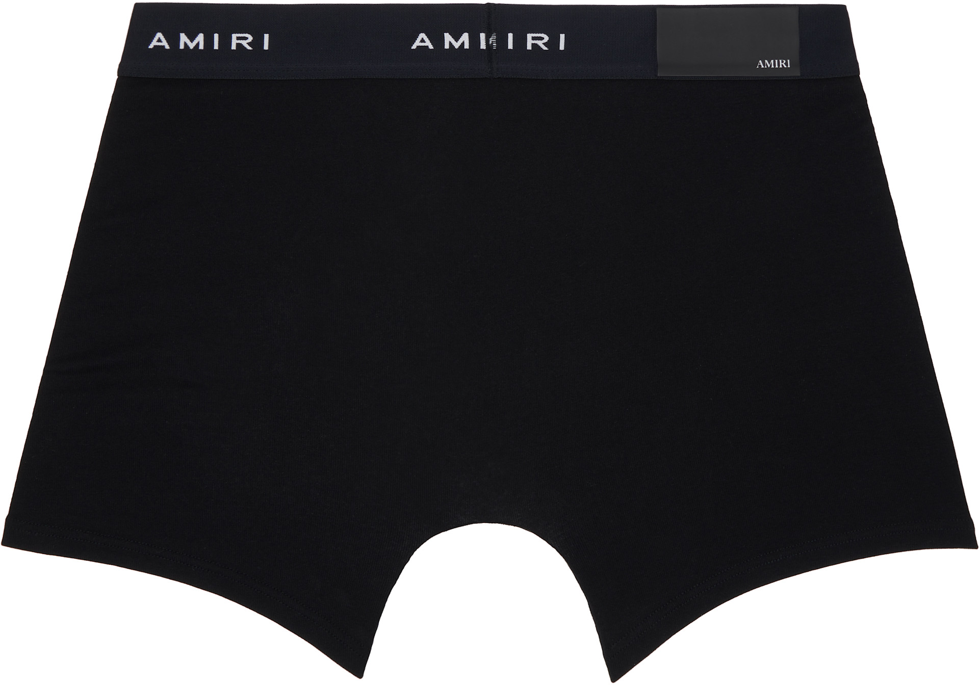 AMIRI - Ensemble de deux slips noirs à logos