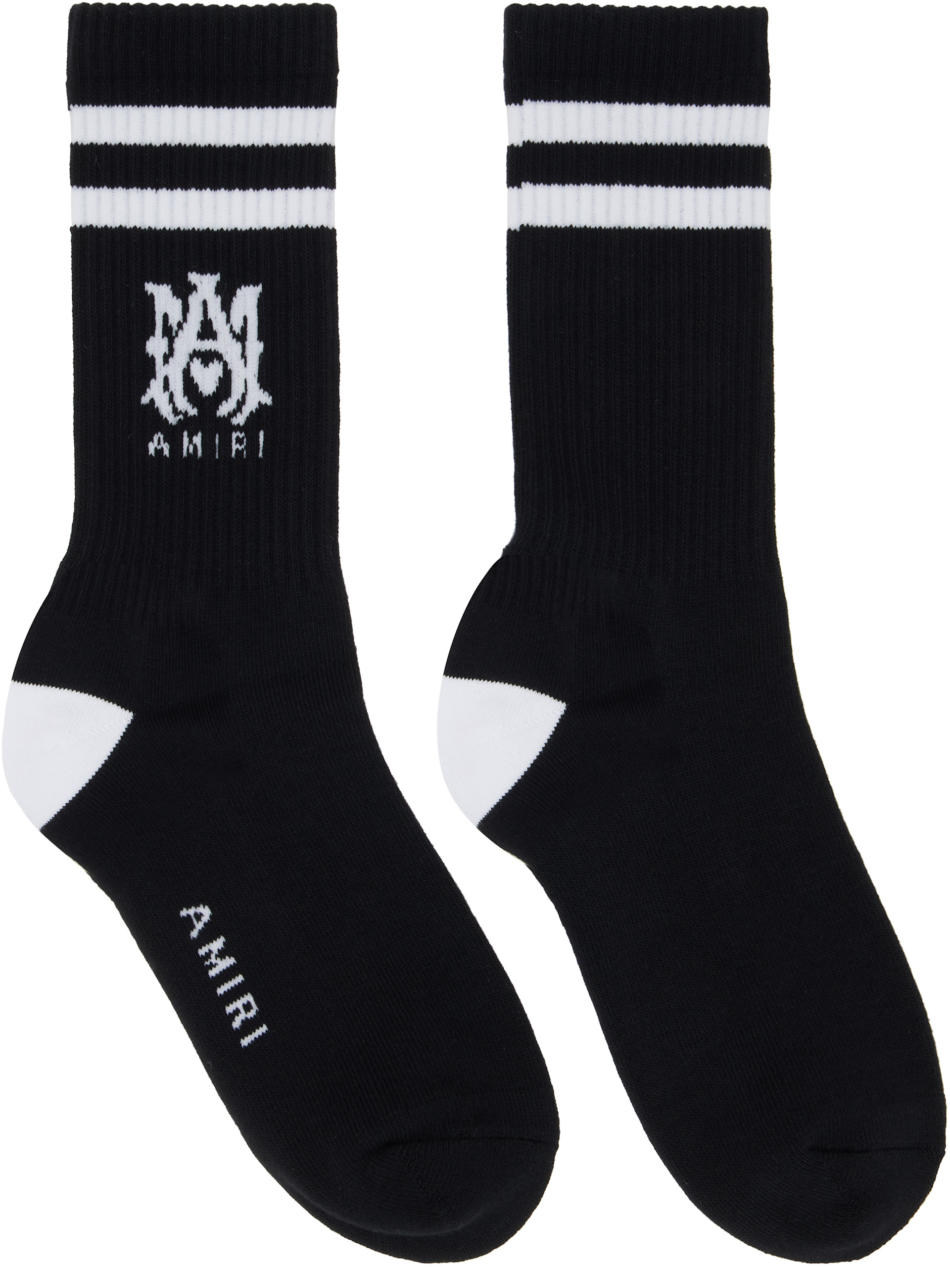 AMIRI - Black MA Core Logo Socks