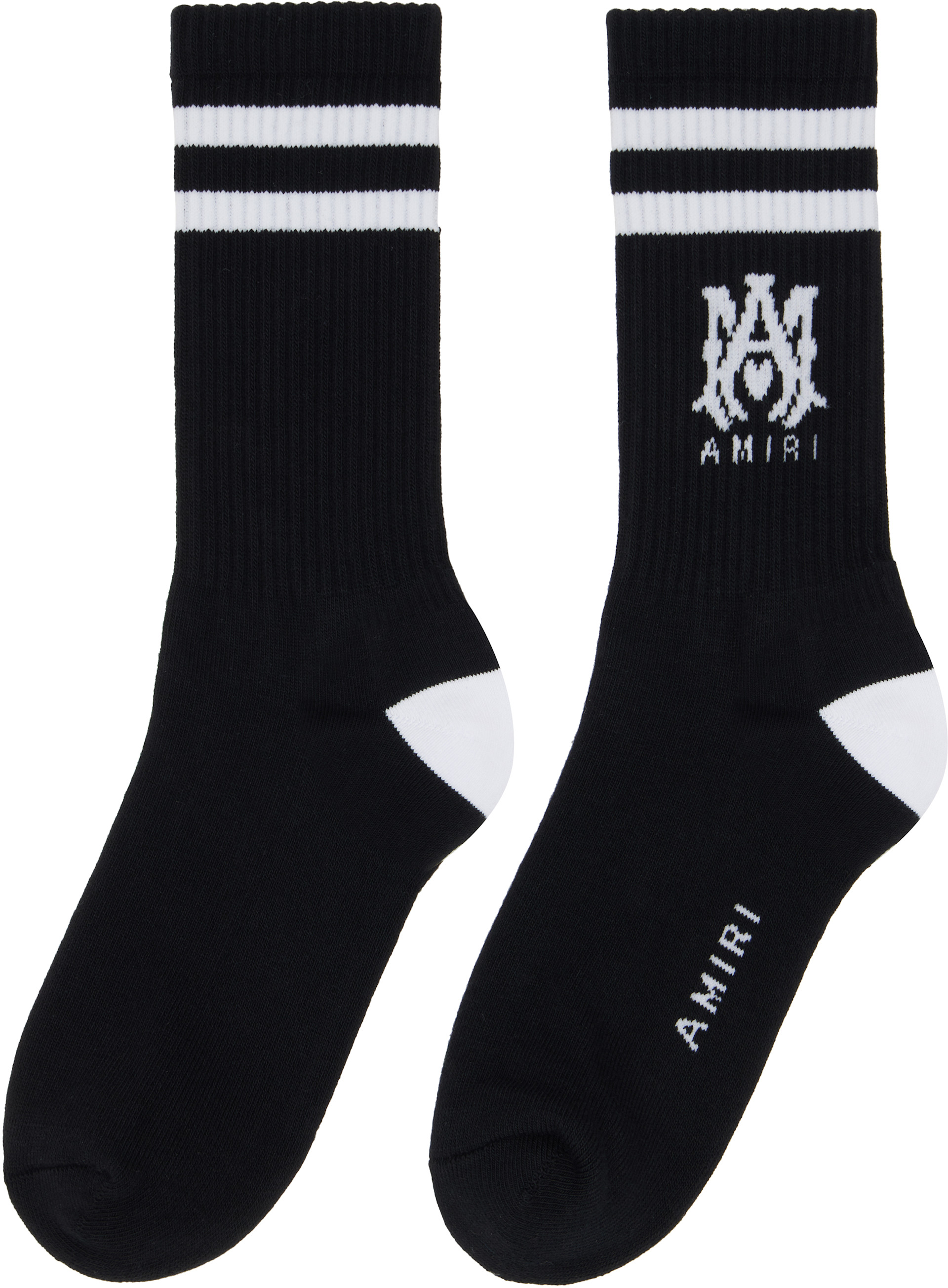 AMIRI - Black MA Core Logo Socks