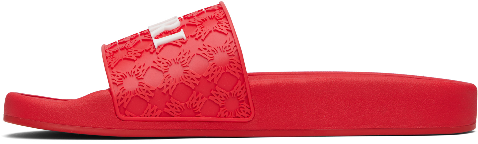 AMIRI - Red MA Quad Pool Slides