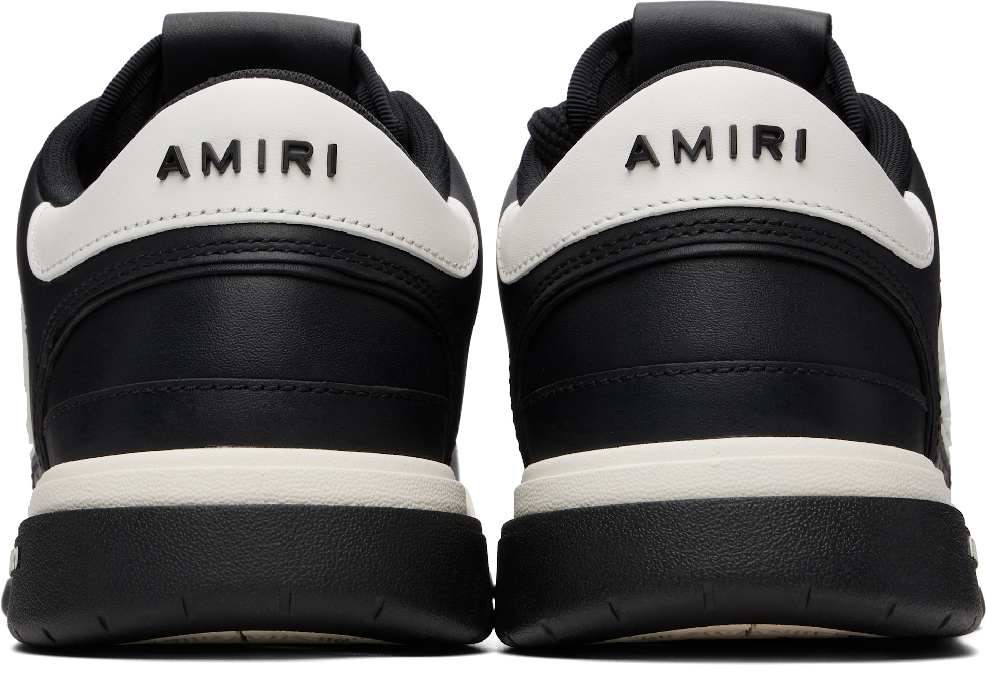 AMIRI - Baskets basses noir et blanc