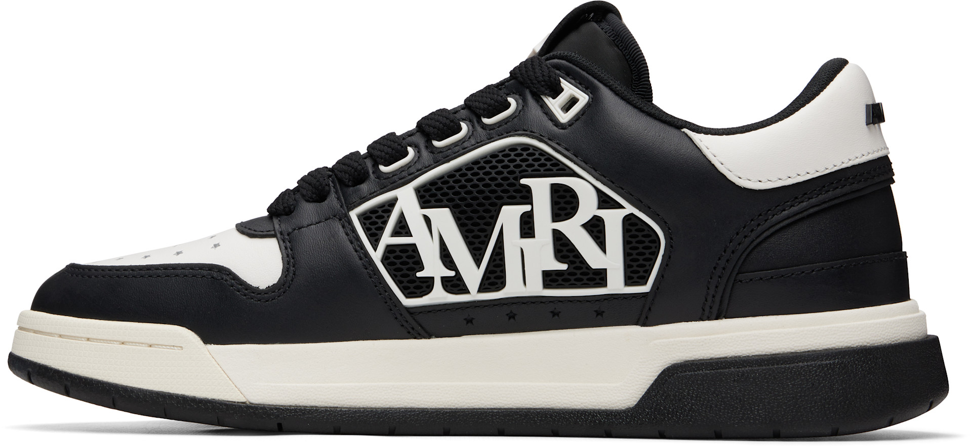 AMIRI - Baskets basses noir et blanc