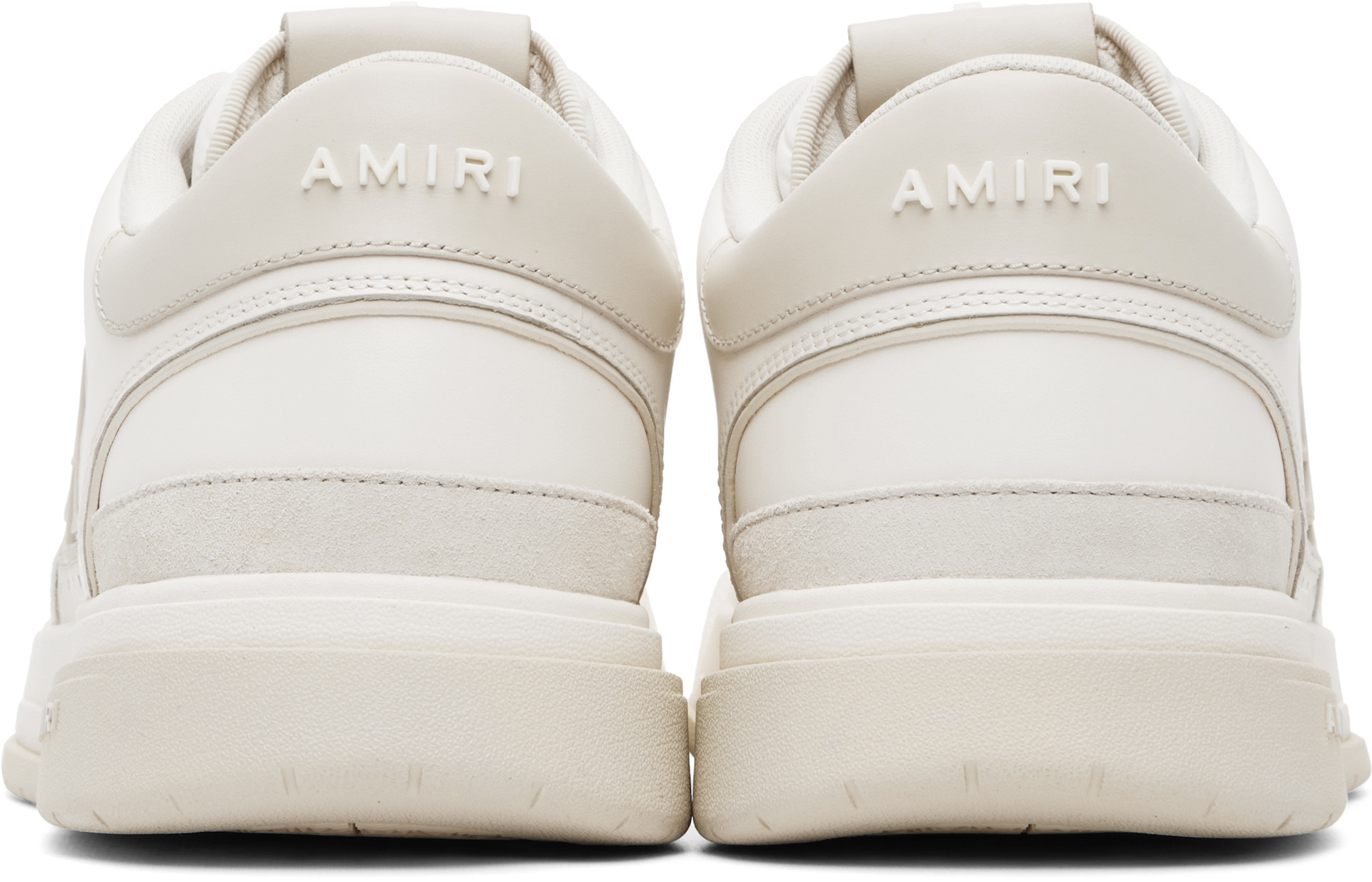 AMIRI - 오프 화이트 클래식 로우탑 스니커즈