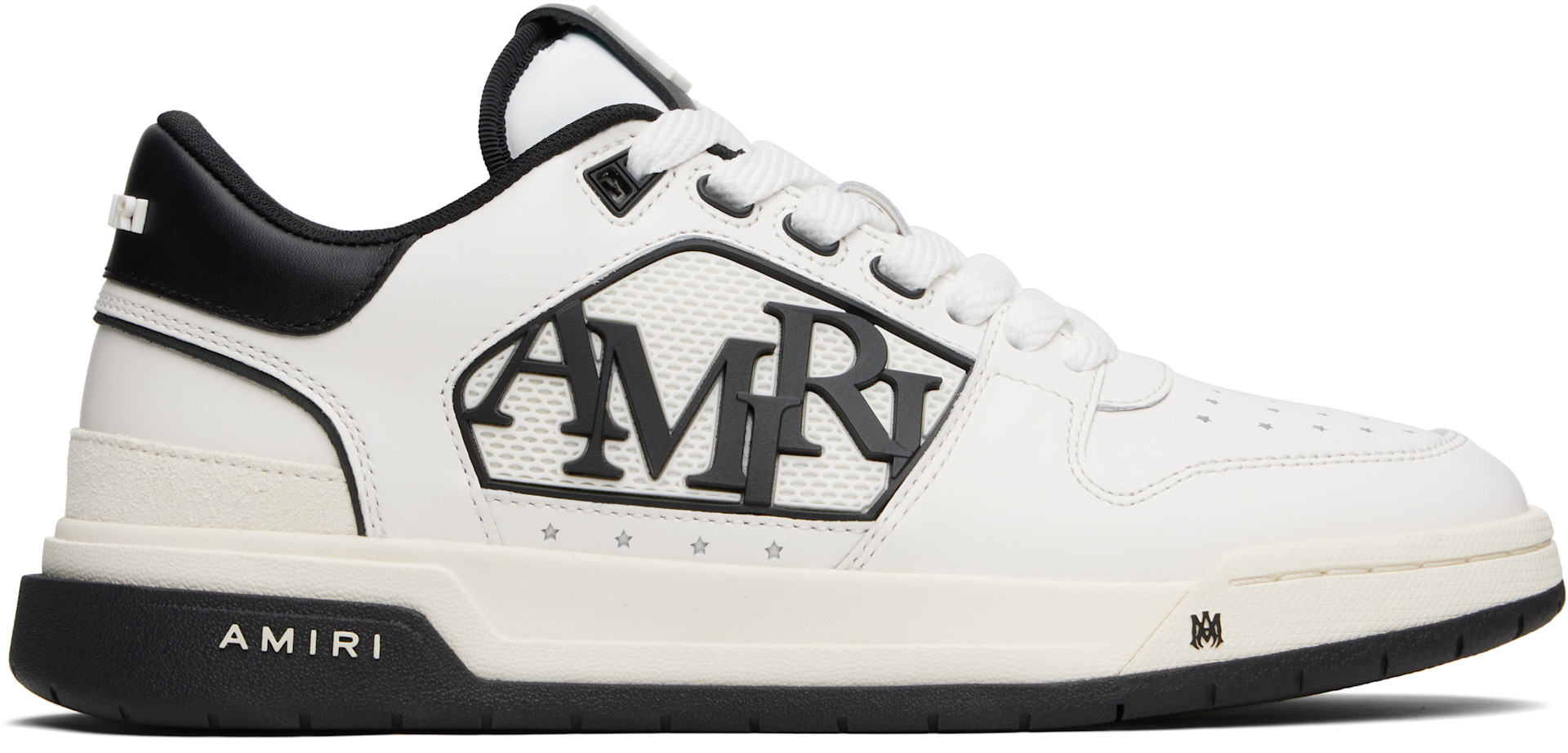 AMIRI - Baskets basses blanc et noir