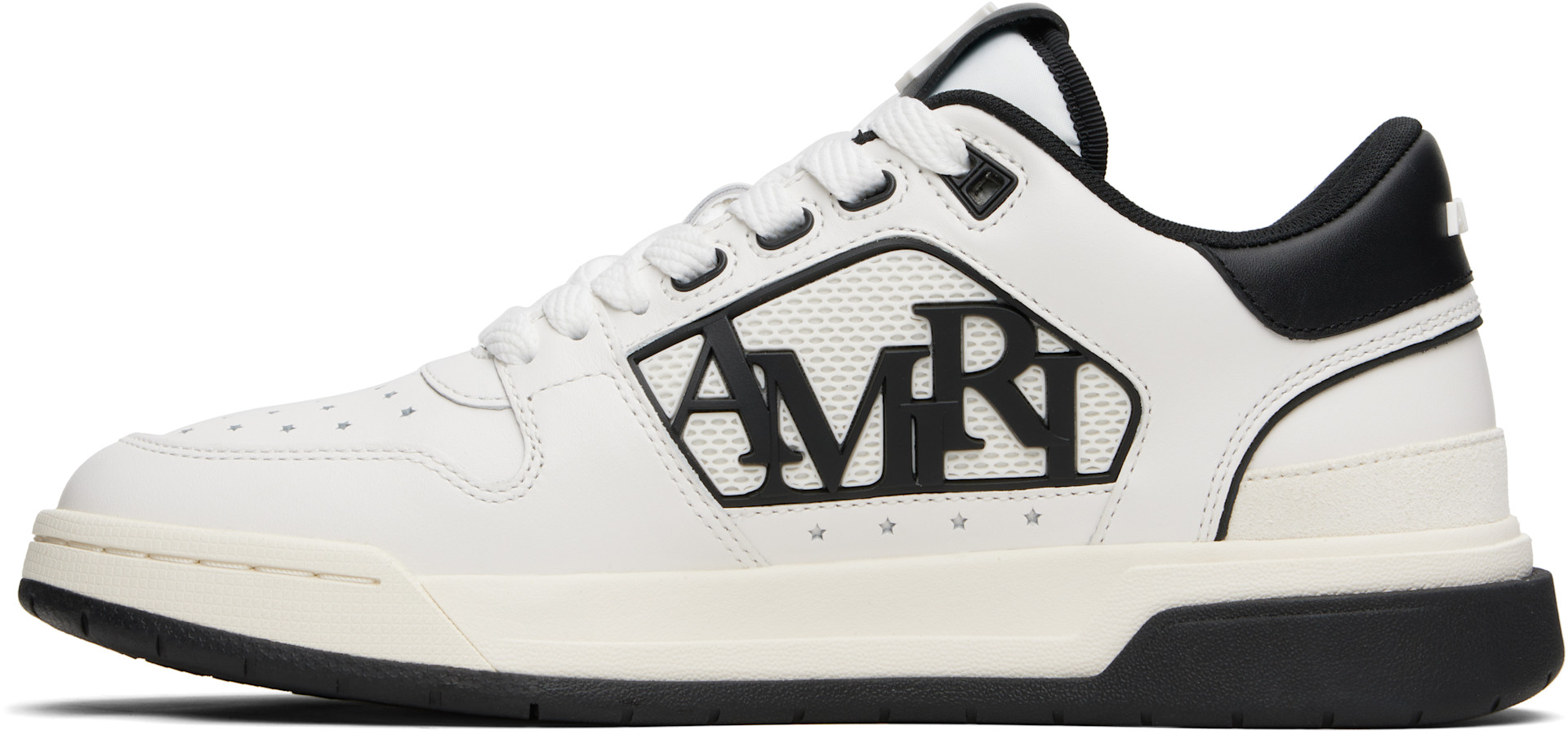 AMIRI - Baskets basses blanc et noir