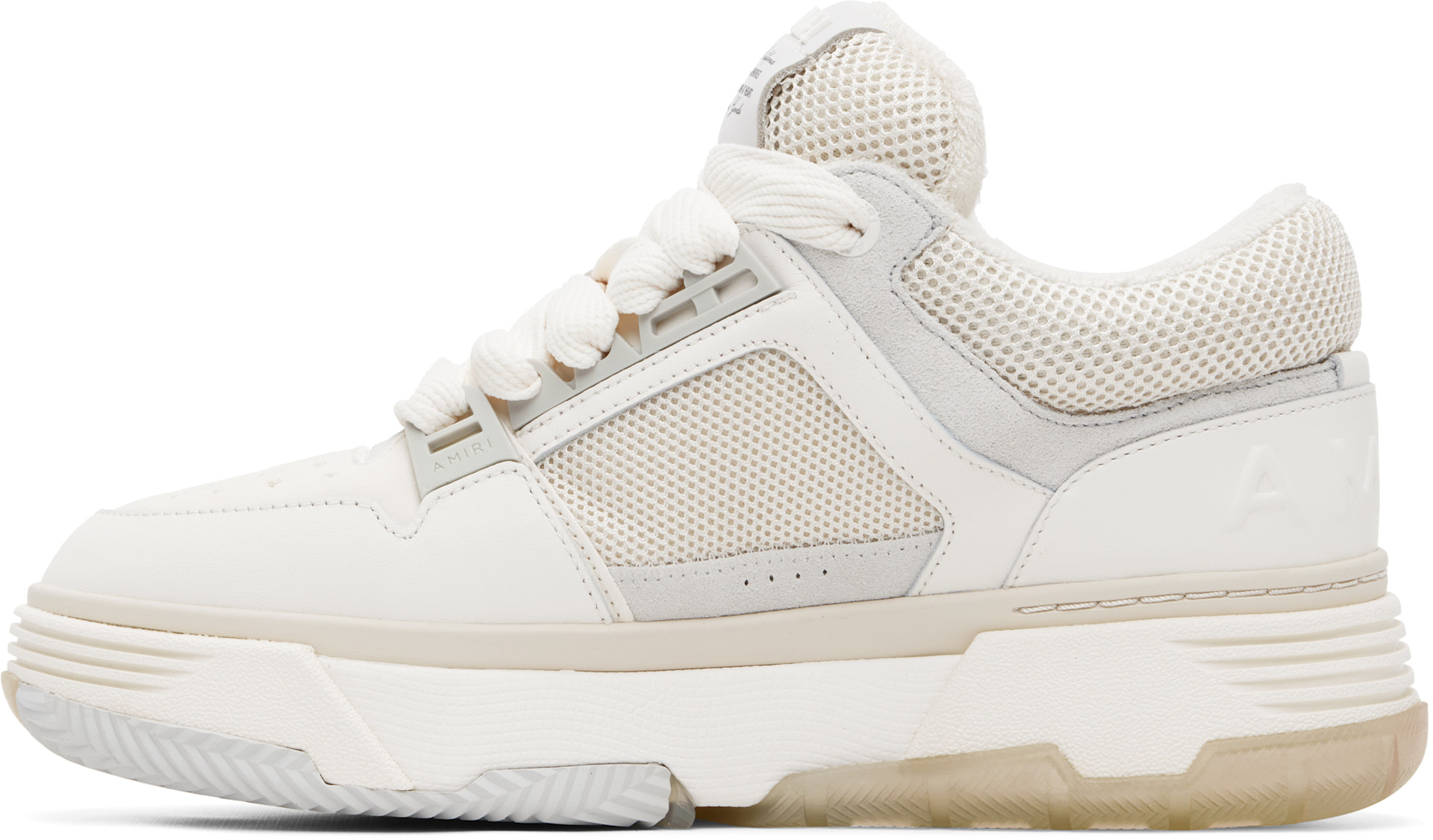 AMIRI - Baskets MA-1 blanc cassé