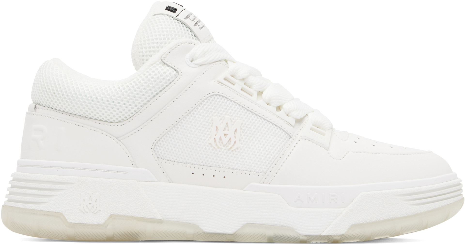 AMIRI - Baskets MA-1 blanches
