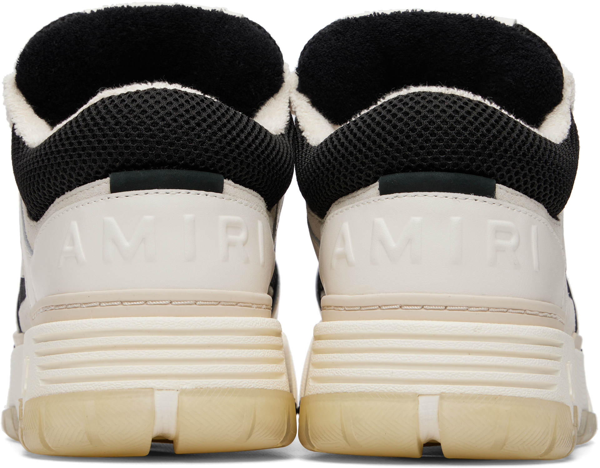 AMIRI - Baskets MA-1 blanc et noir