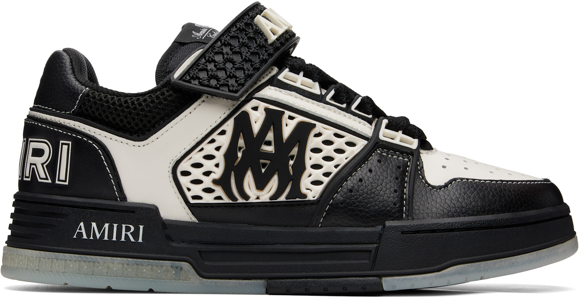 AMIRI - Baskets Skyline noir et blanc