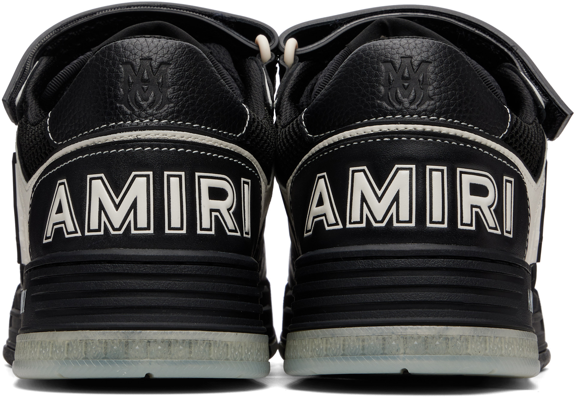 AMIRI - Baskets Skyline noir et blanc