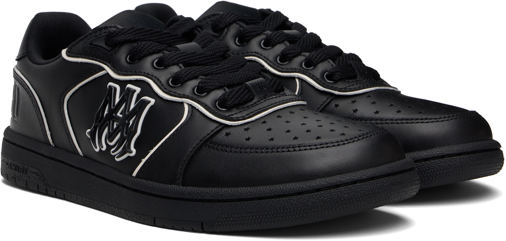 AMIRI - Baskets Newport noires