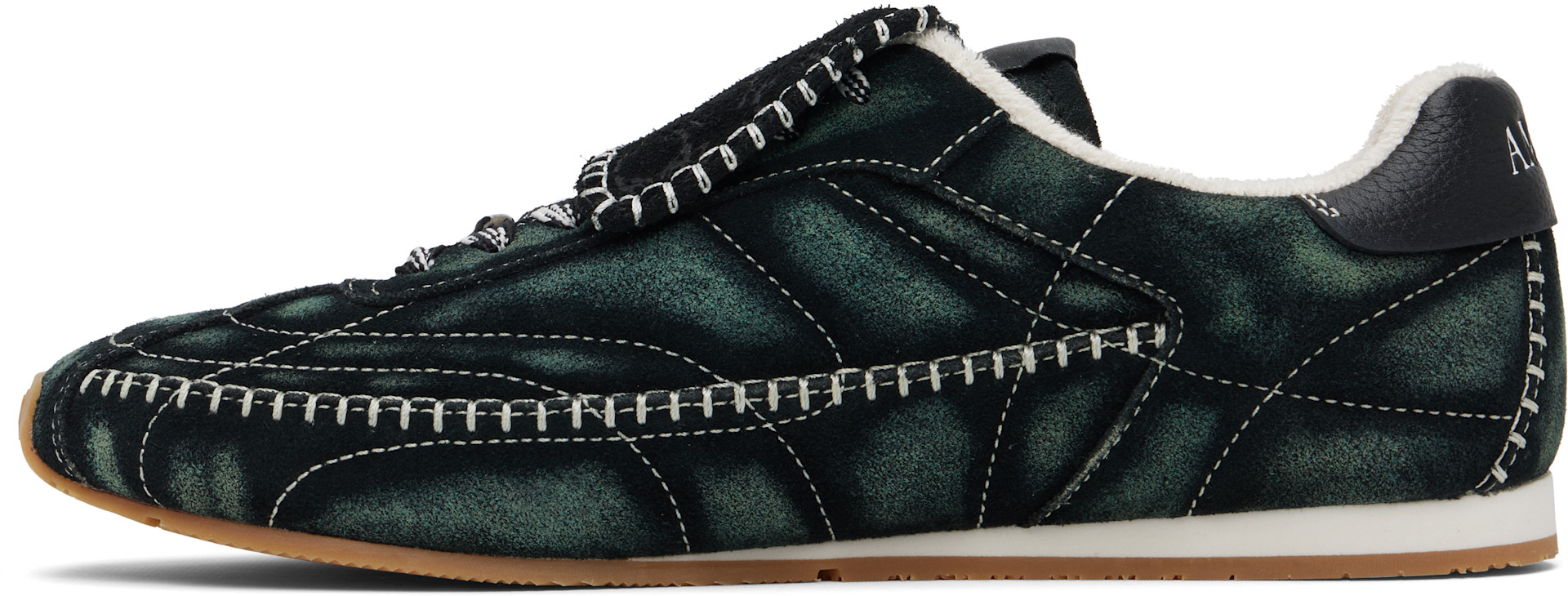AMIRI - Baskets Pacific noir et vert