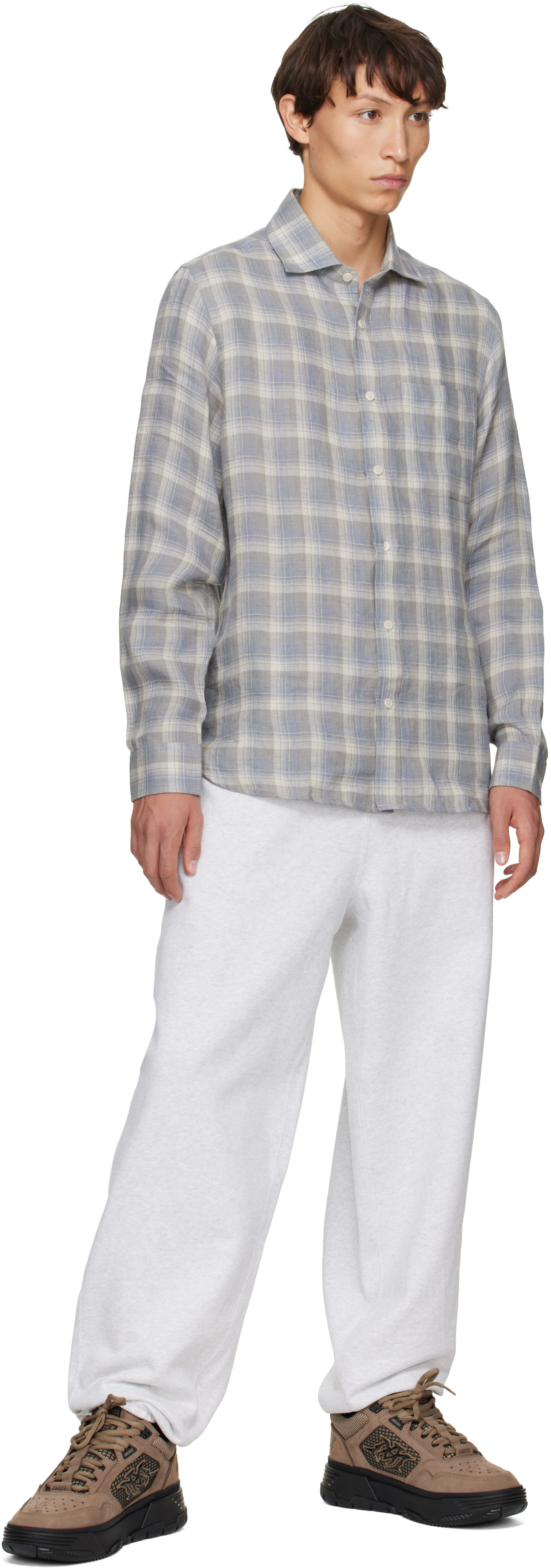 AMIRI - Baskets MA-94 taupe