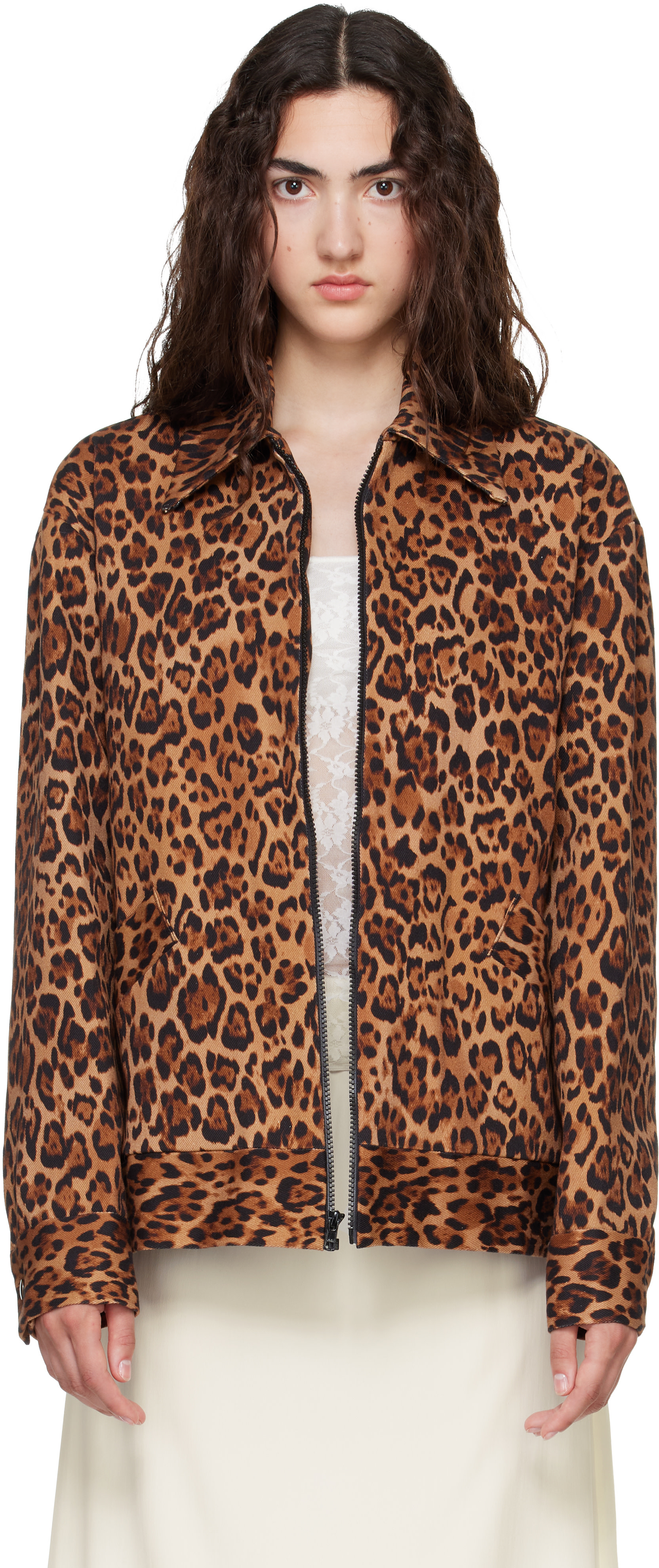 Anna Sui - Tan Leopard Jacket