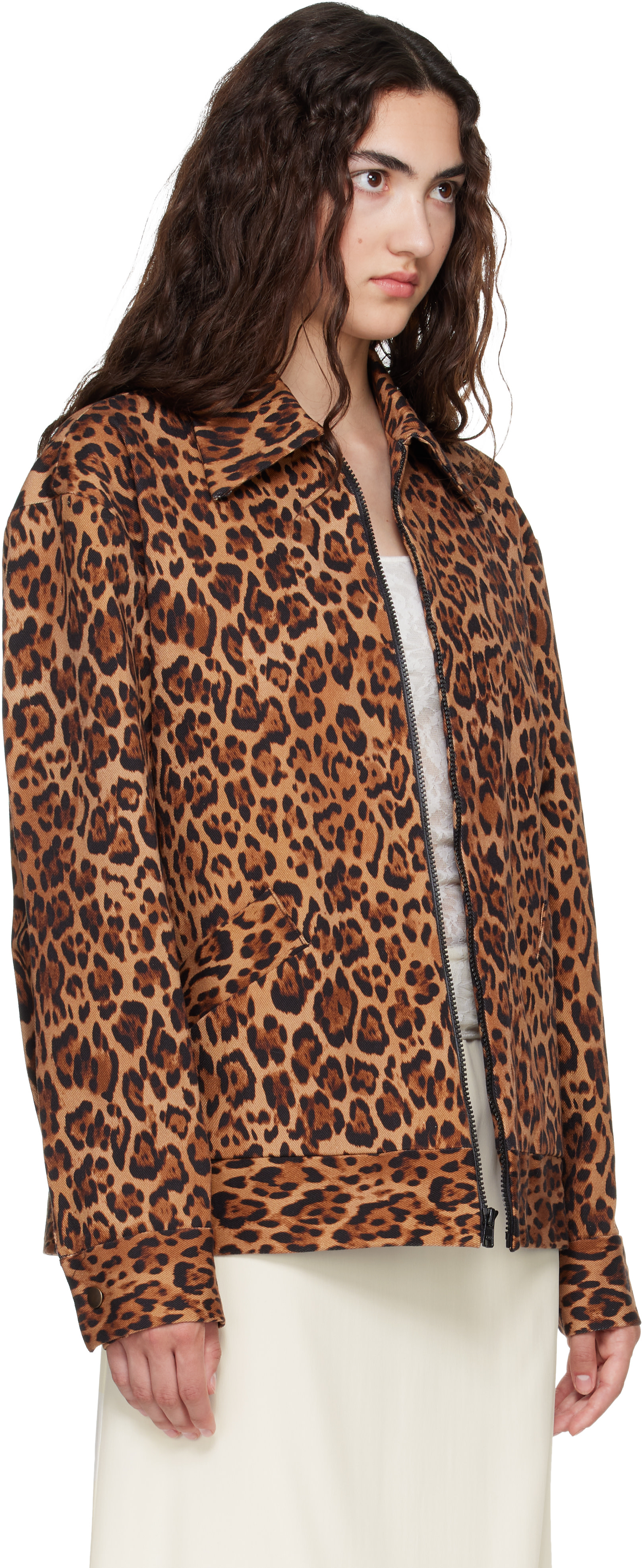 Anna Sui - Tan Leopard Jacket