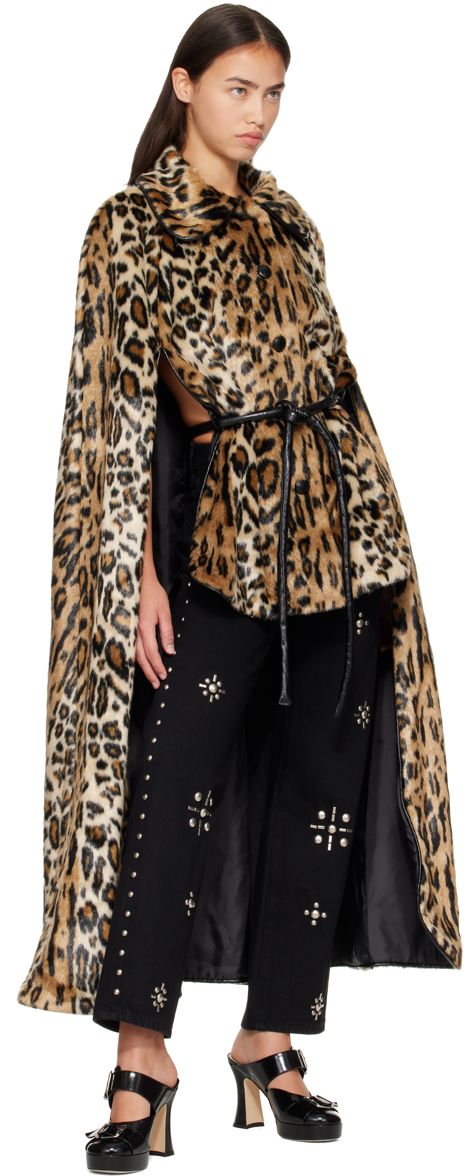 Anna Sui - Black Studded Jeans