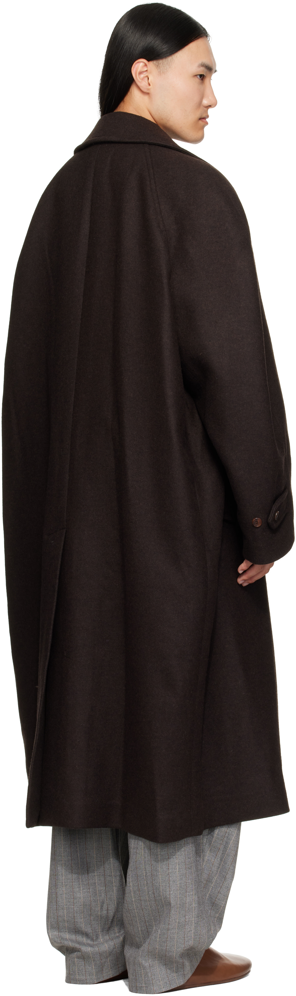 Hed Mayner - Brown Twill Coat