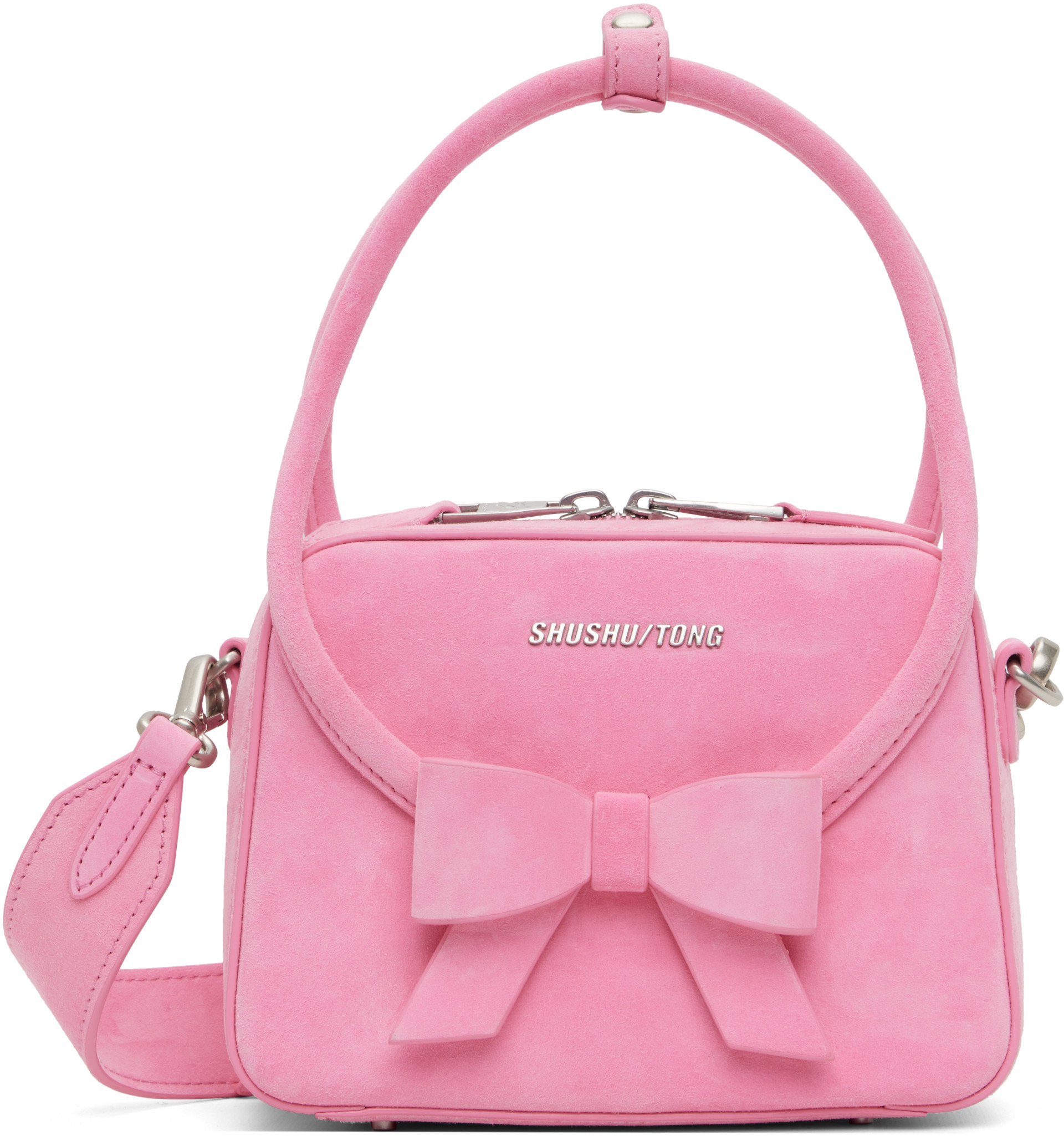SHUSHU/TONG - Sac rose à boucle