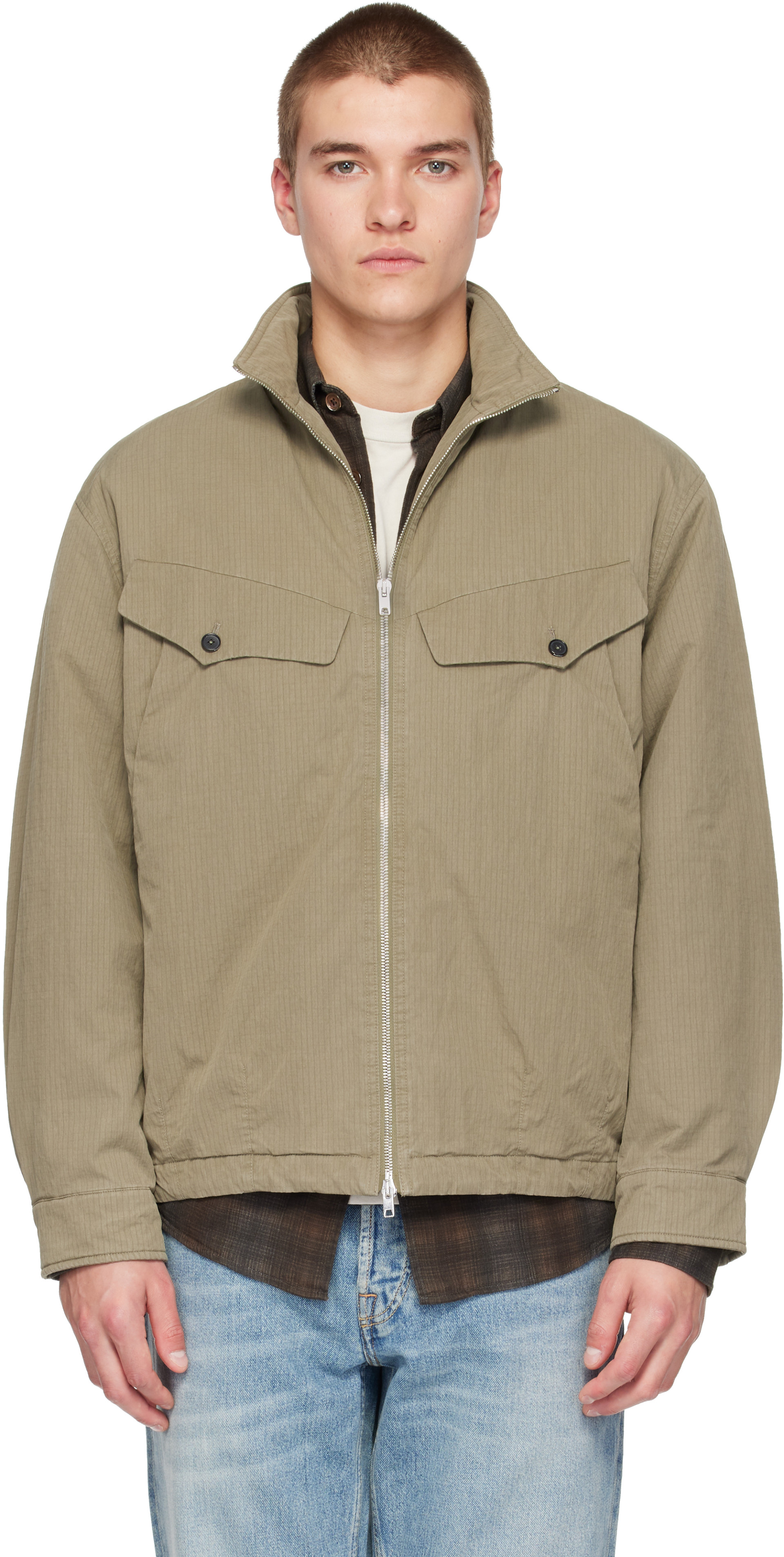 Second/Layer - Khaki Vet Jacket