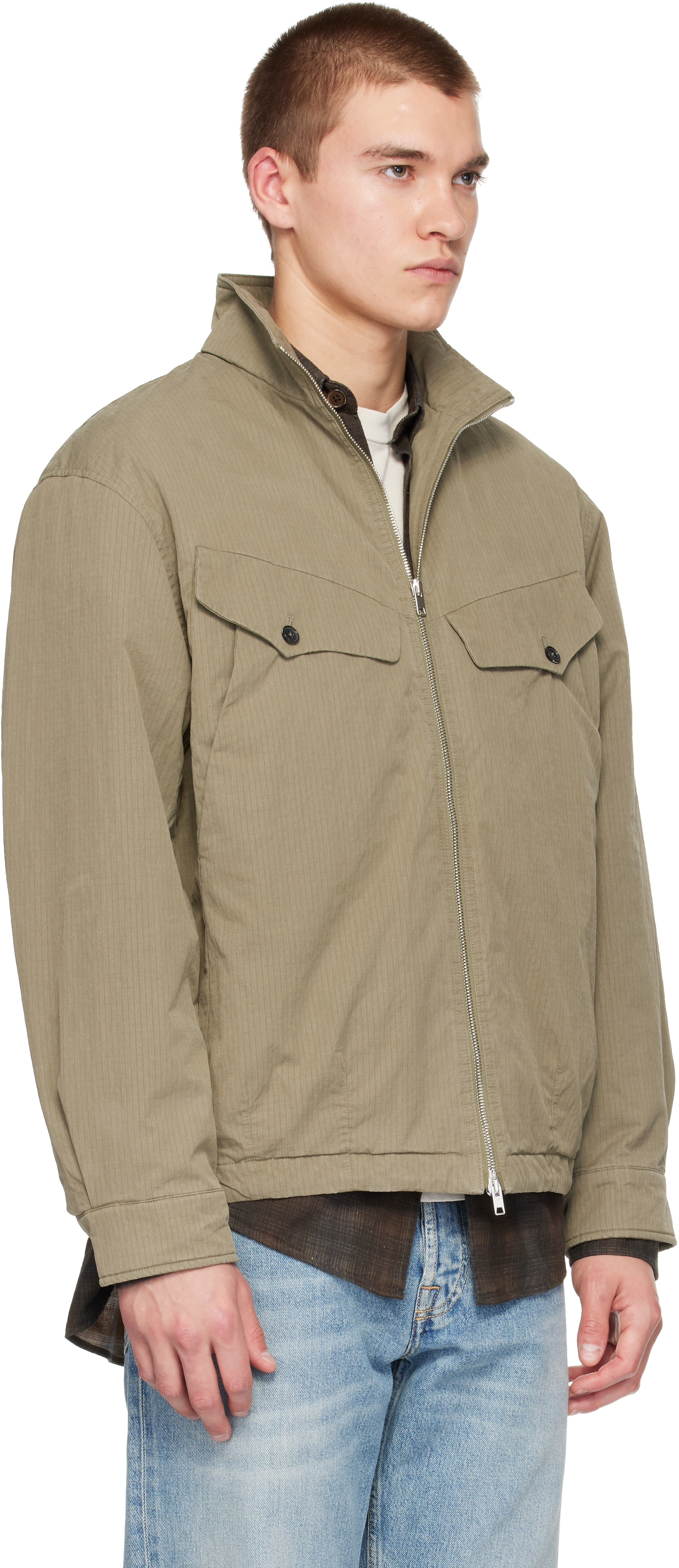 Second/Layer - Khaki Vet Jacket