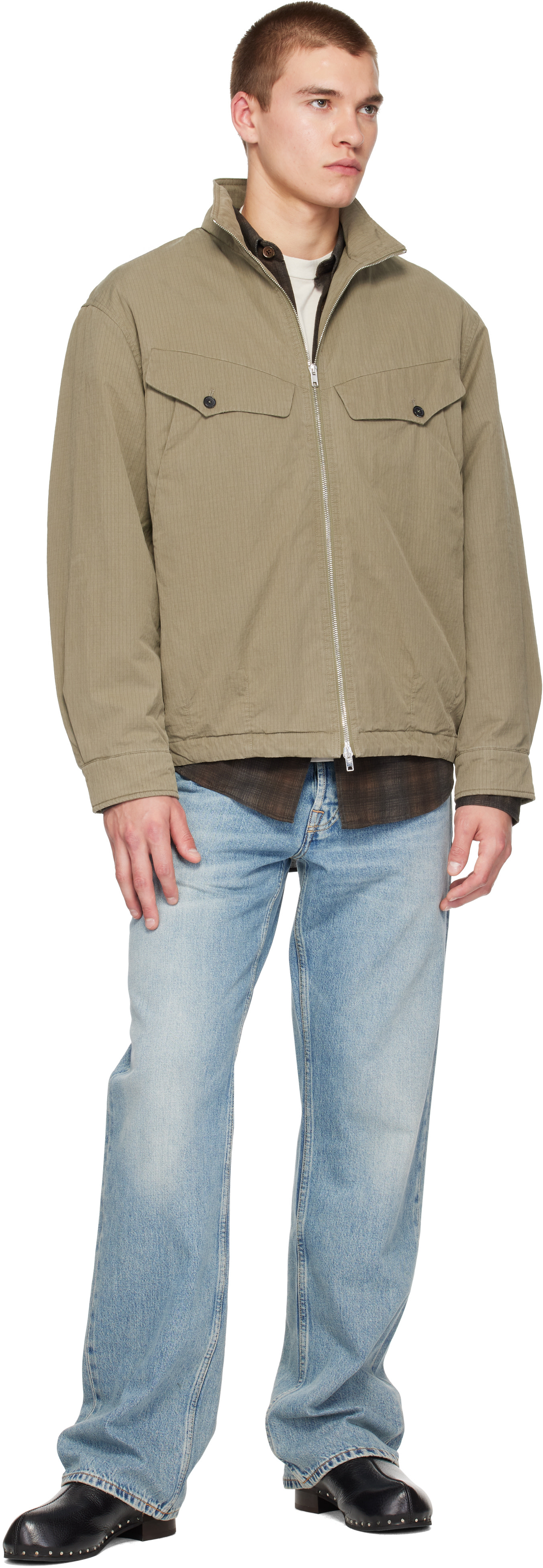 Second/Layer - Khaki Vet Jacket