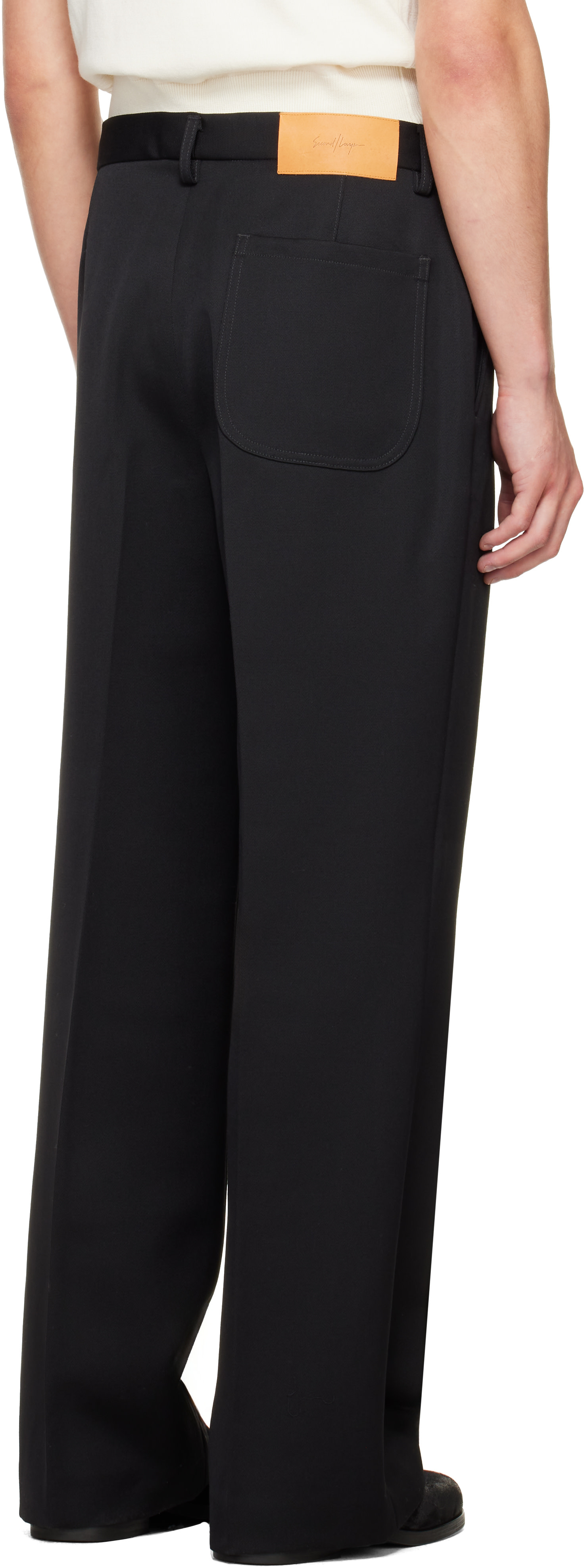 Second/Layer - Black Zooty Trousers