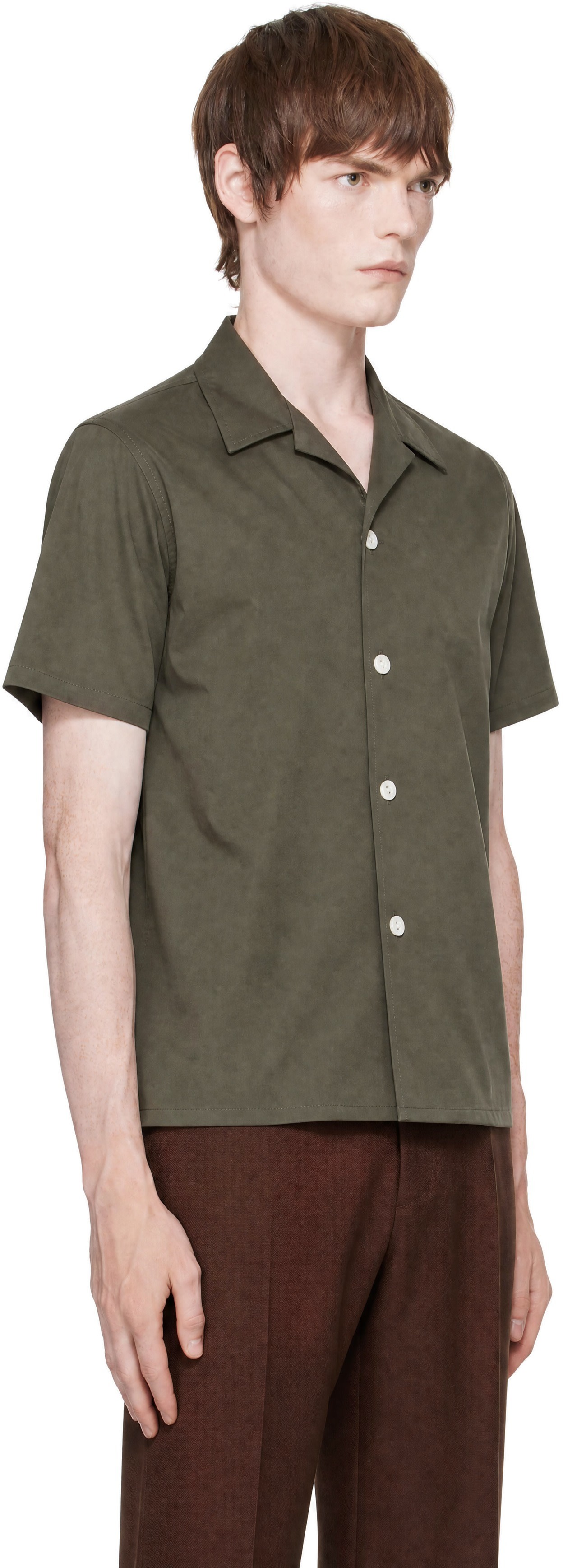 Second/Layer - Chemise Avenue kaki