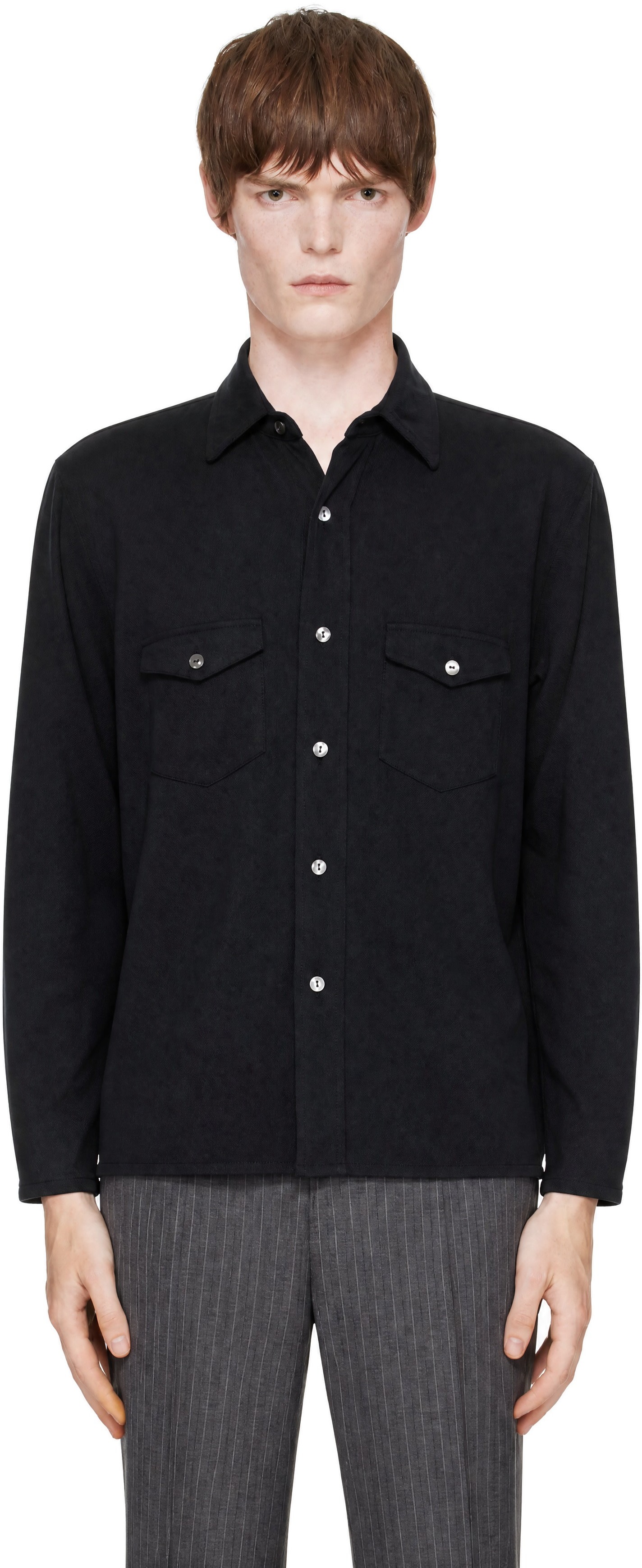 Second/Layer - Black Field Shirt