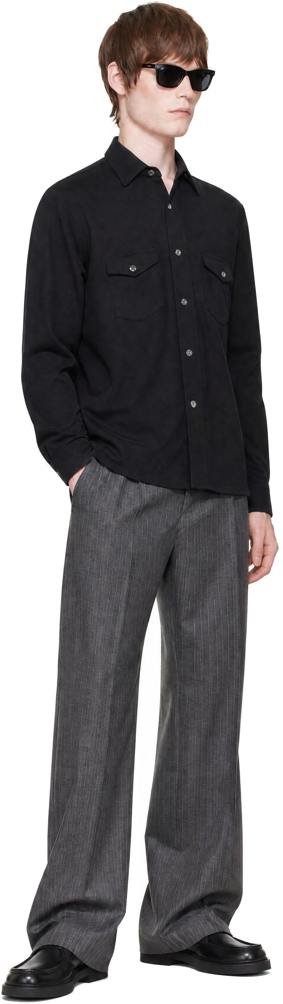 Second/Layer - Black Field Shirt