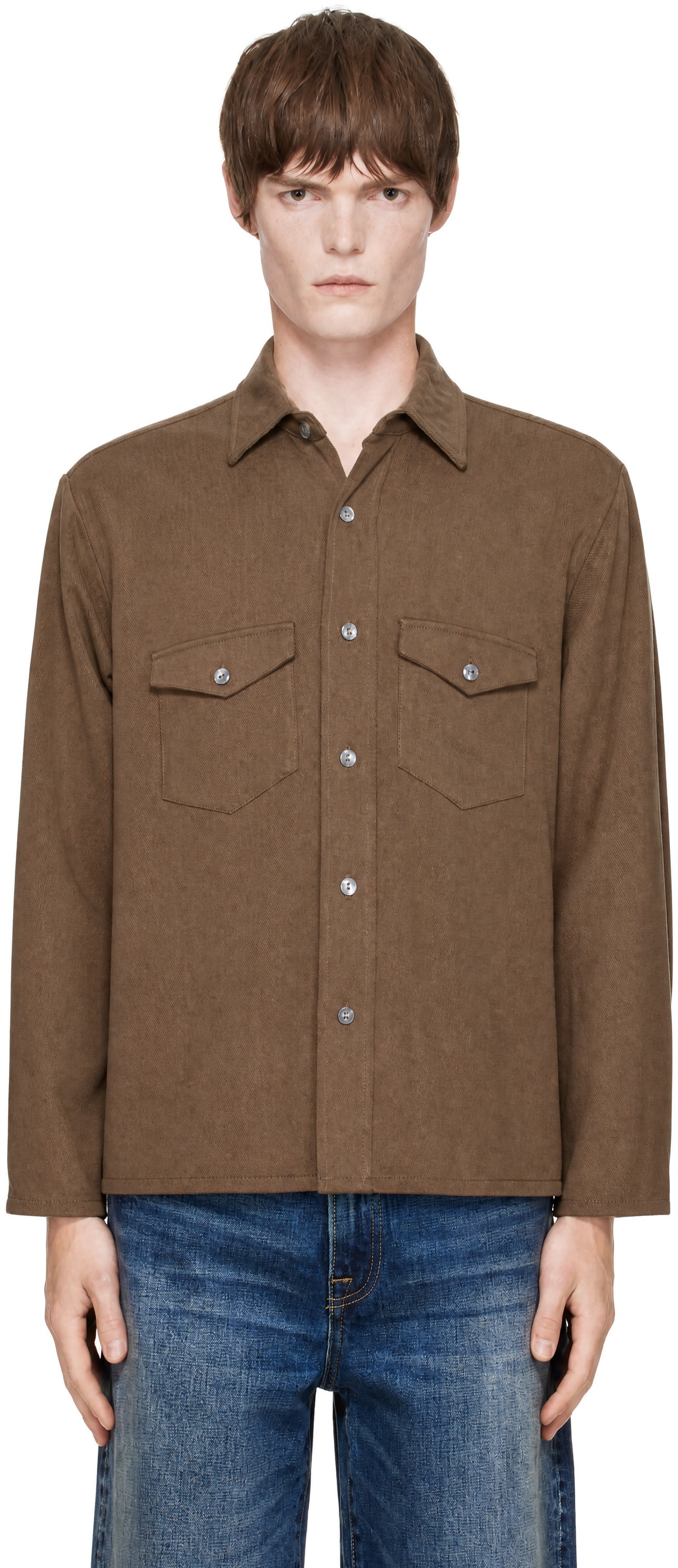 Second/Layer - Brown Field Shirt