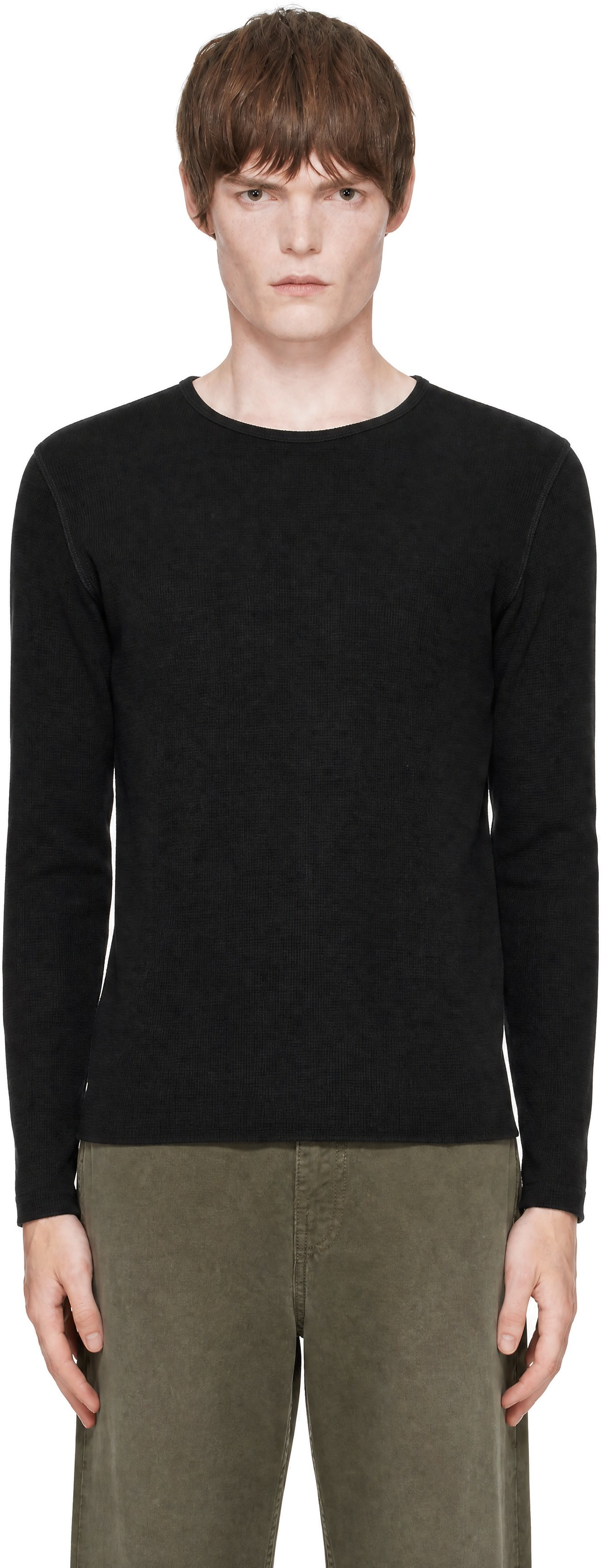 Second/Layer - Black Zero Thermal Long Sleeve T-shirt