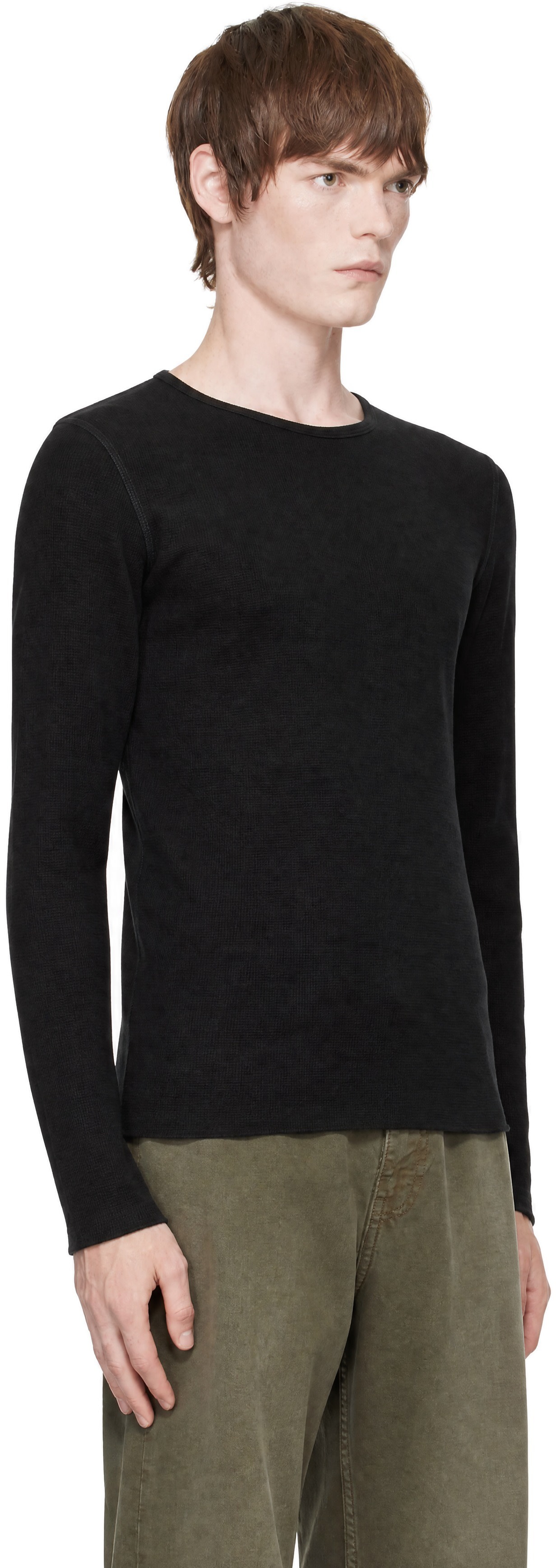 Second/Layer - Black Zero Thermal Long Sleeve T-shirt